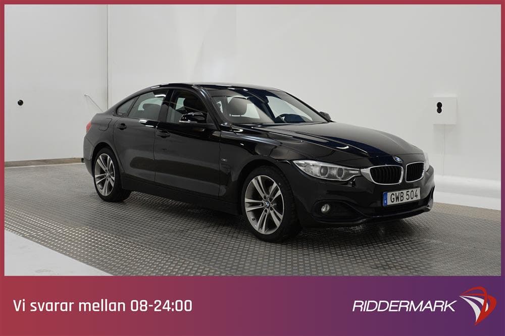 BMW 420d xDrive Gran Coupé 184hk Sport-line PDC 0,48l/mil