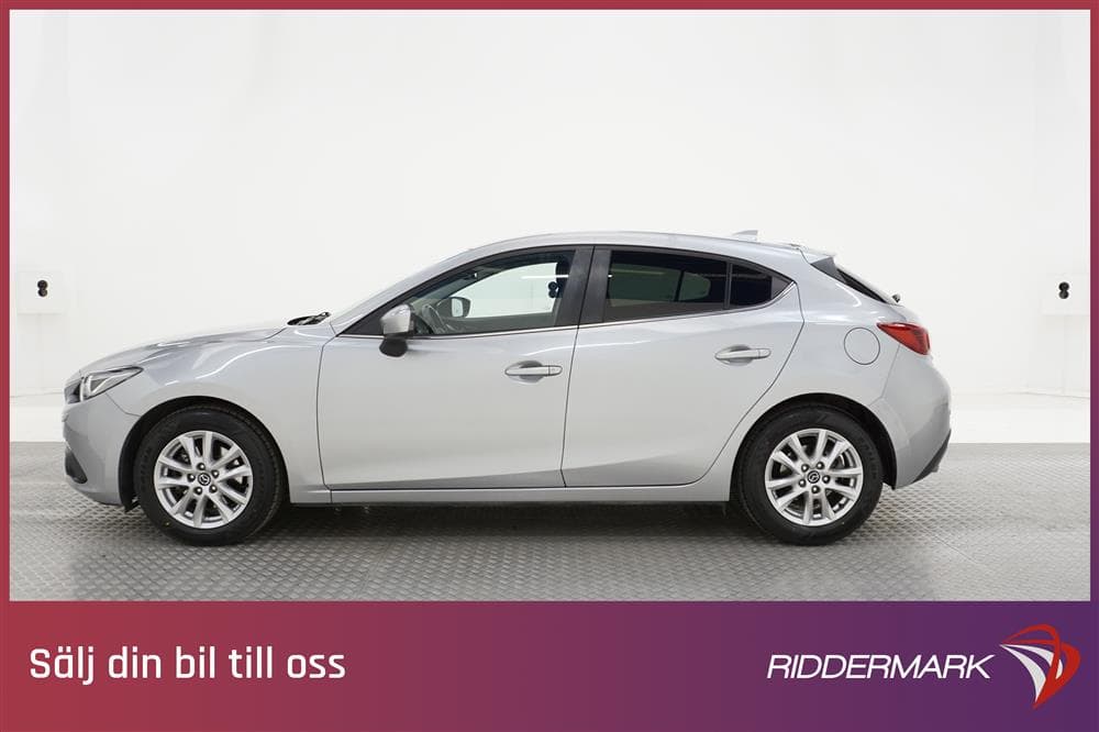 Mazda 3 2.2 DE 150hk Navi 0,36L/mil