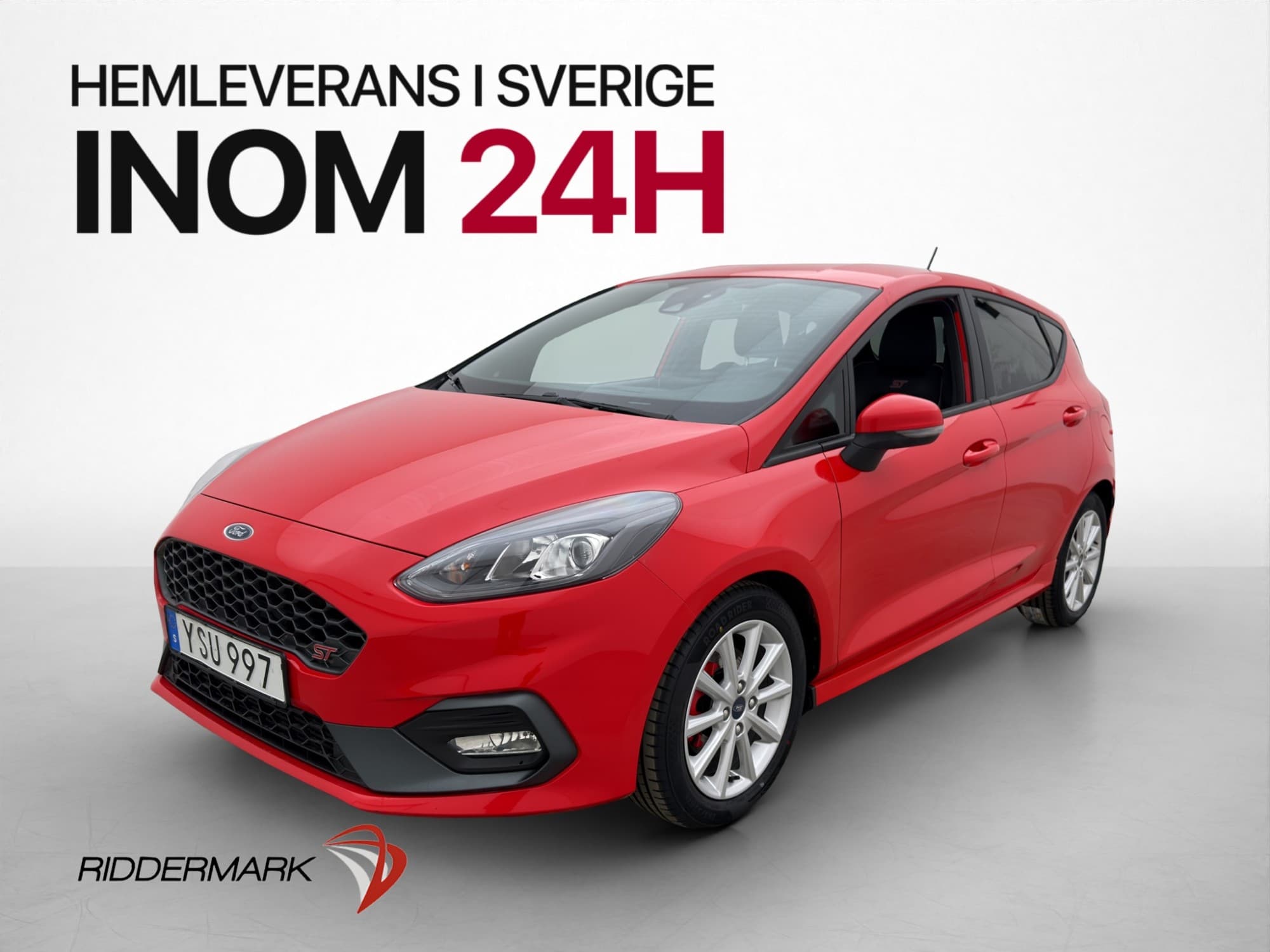 Ford Fiesta ST 200hk Bang & Olufsen Recaro Säten 1-ÄGARE!