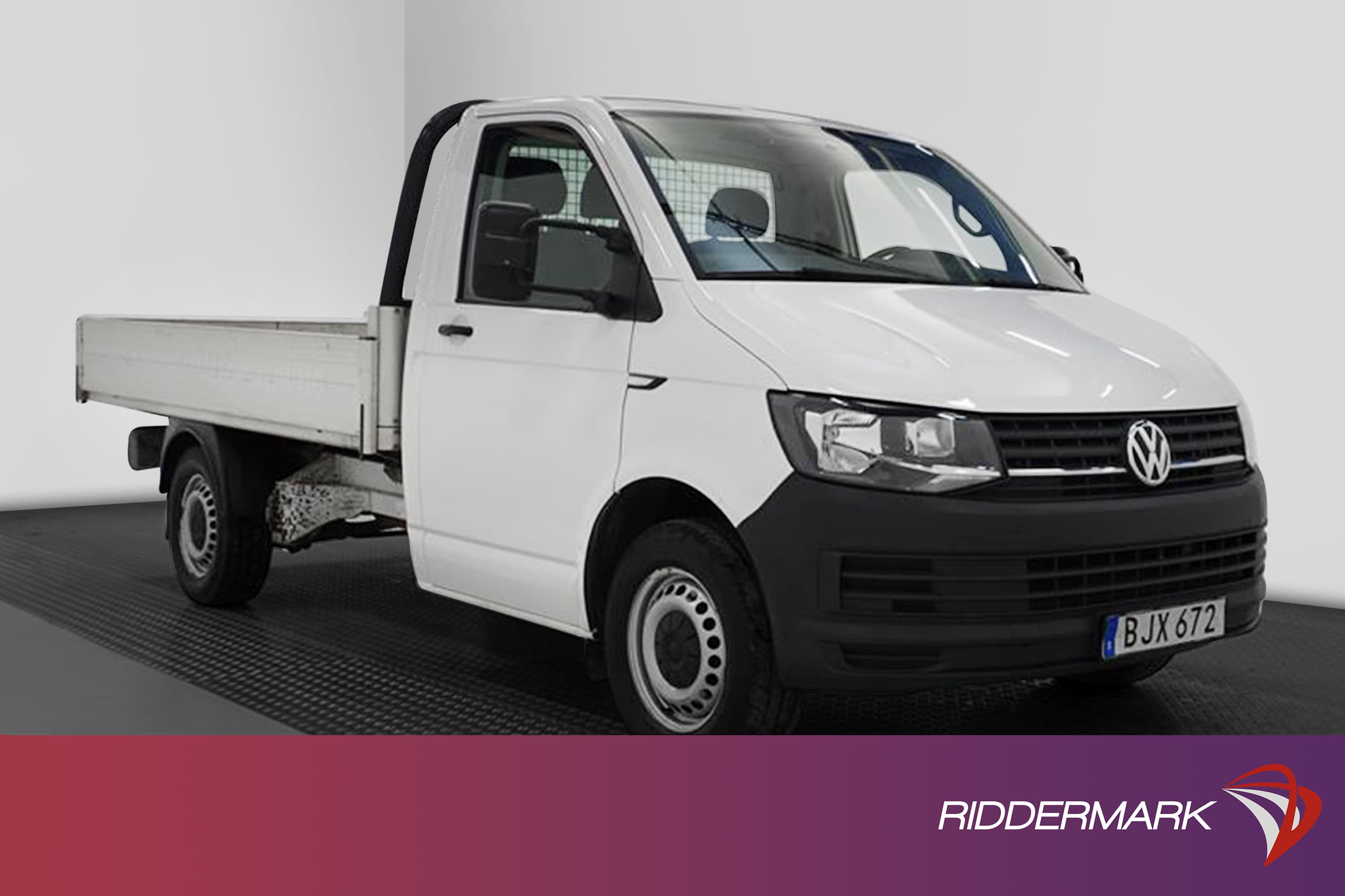 Volkswagen Transporter 2.0TDI Flakbil L2 Drag Värmare Moms