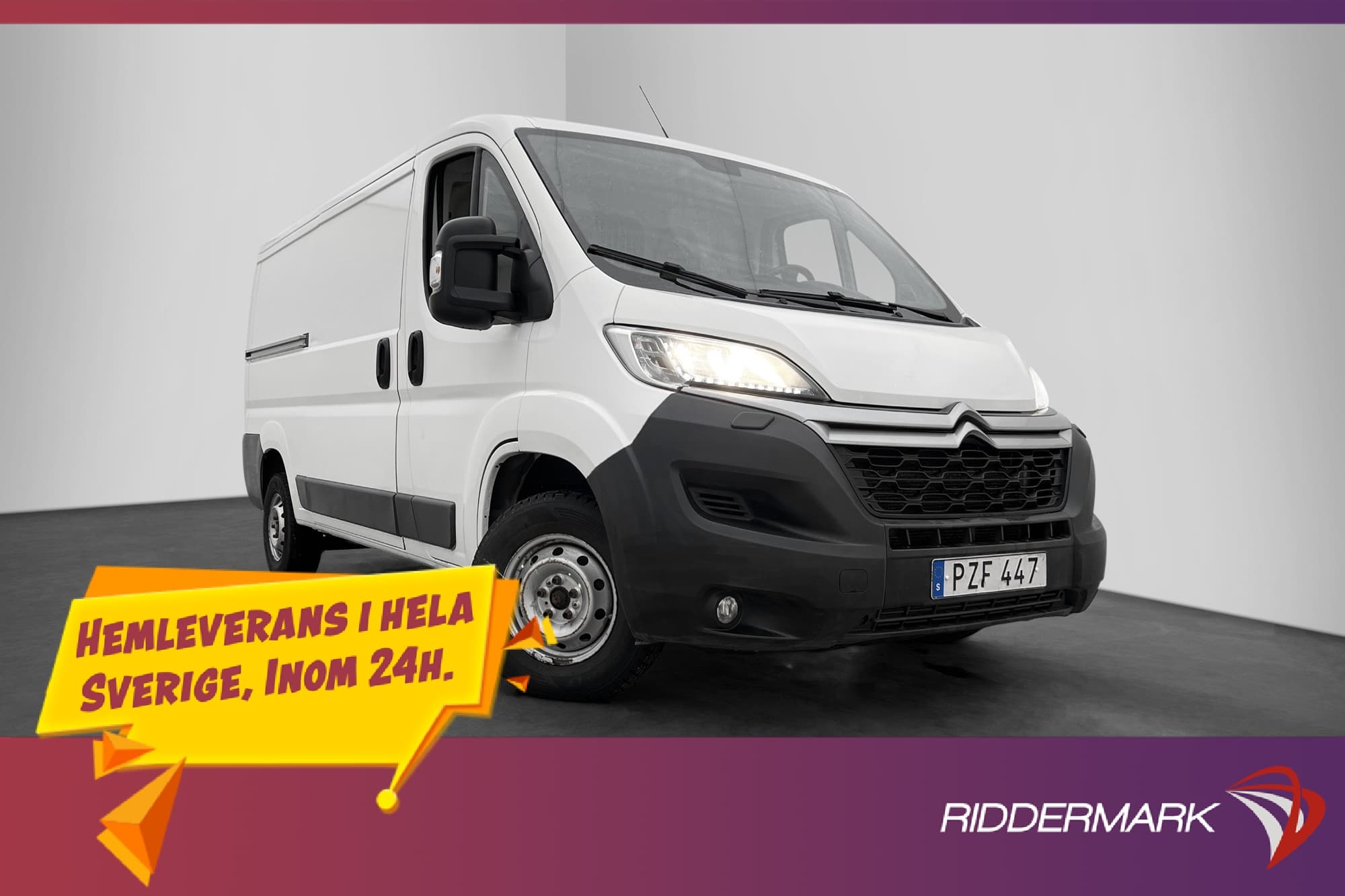 Citroën Jumper L2 130hk Värmare PDC Drag 3-Sits Bluetooth