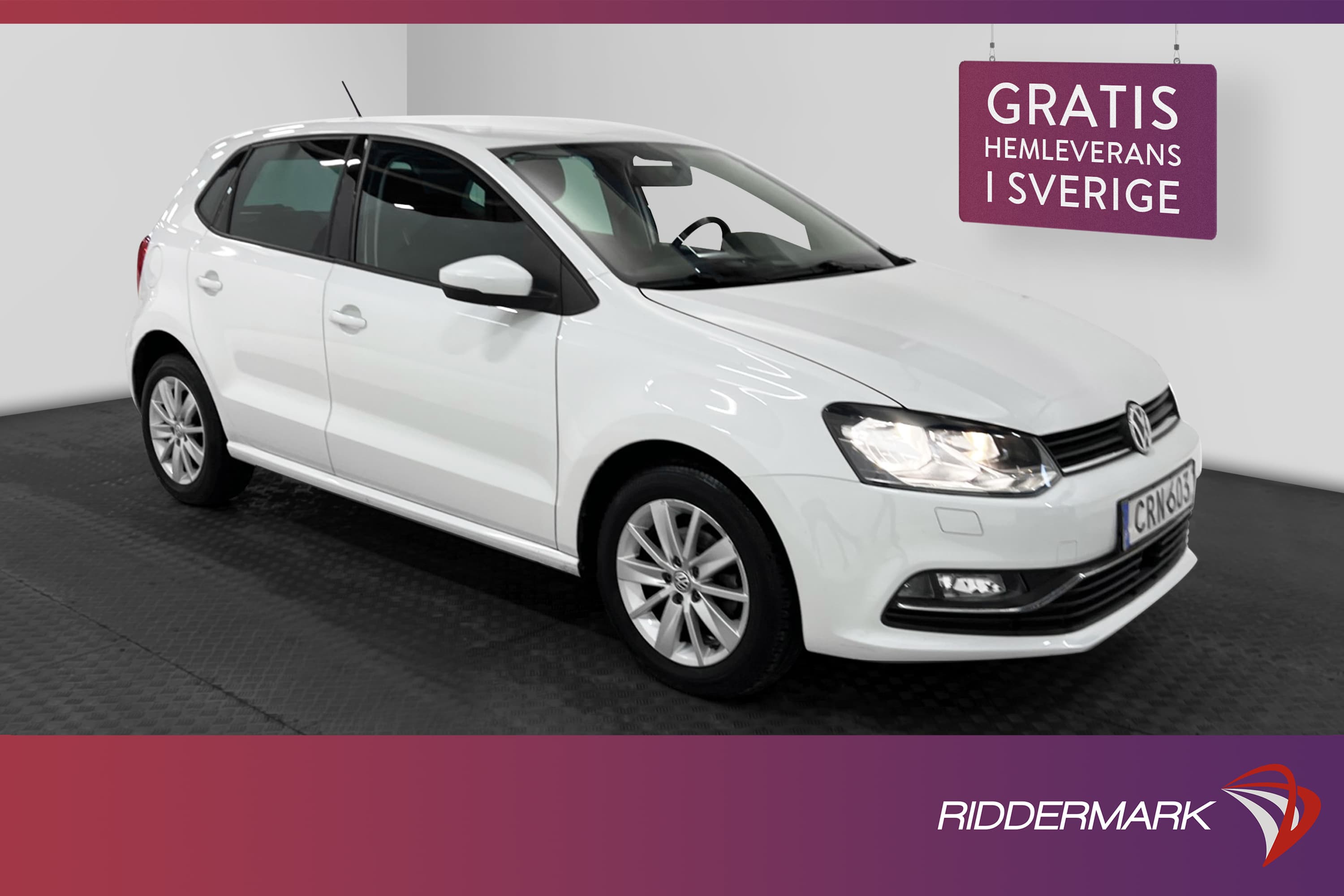 Volkswagen Polo 5-dörrar 1.2 90hk