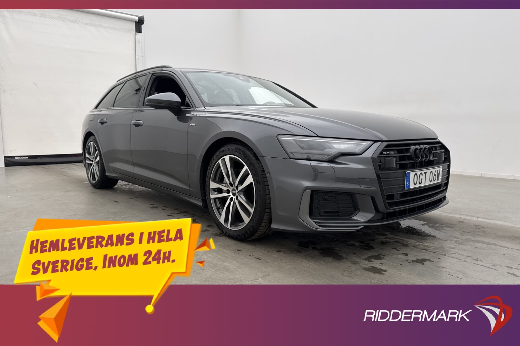 Audi A6 40 TDI Quattro 204hk S Line Värmare Cockpit Kamera