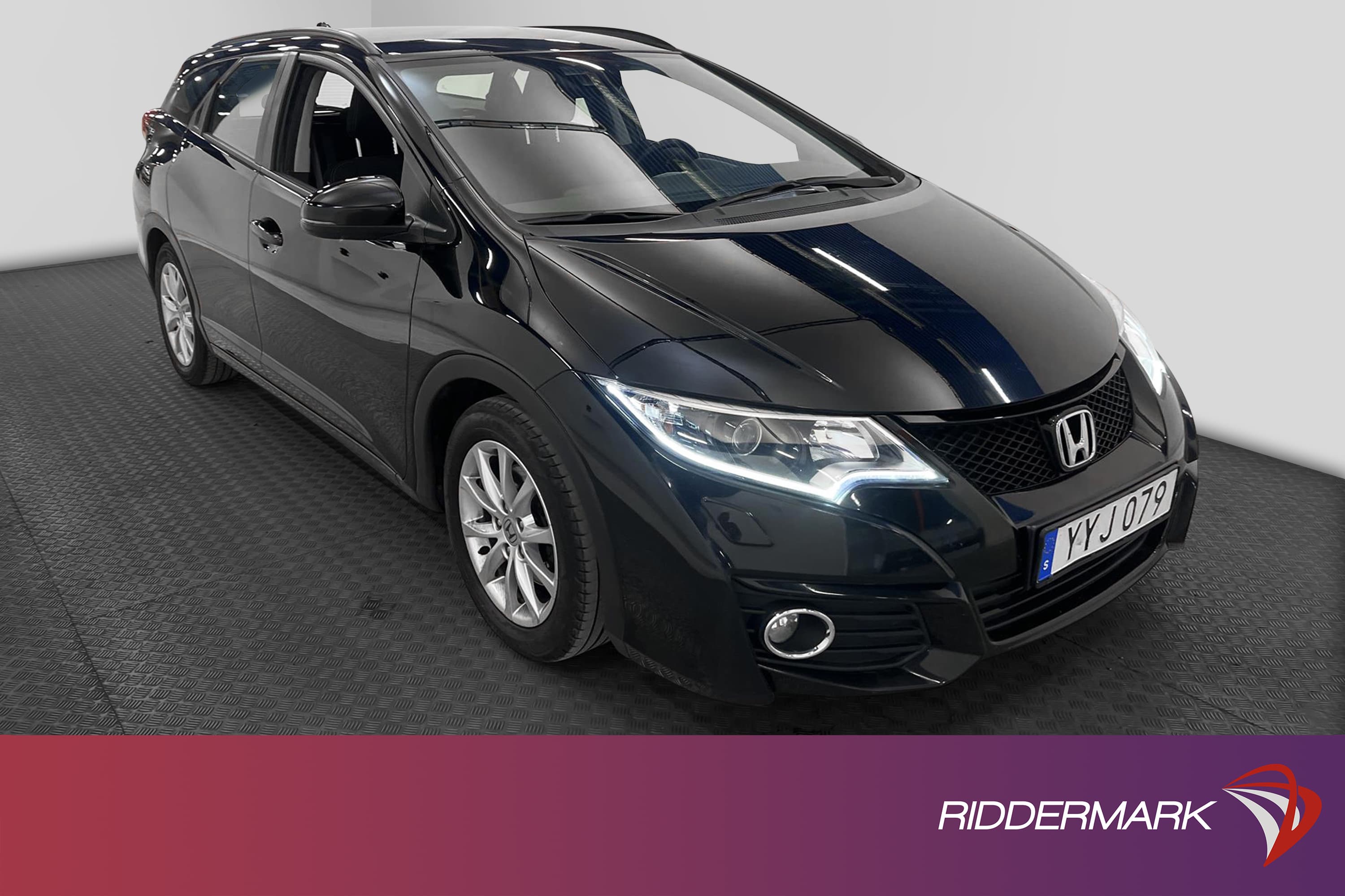 Honda Civic 1.6 i-DTEC 120hk 1 Brukare Låg Skatt 0,38L/mil