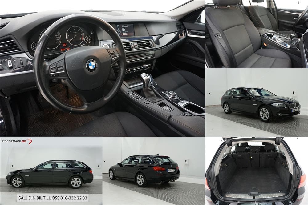 BMW 520d Touring, F11 184hk