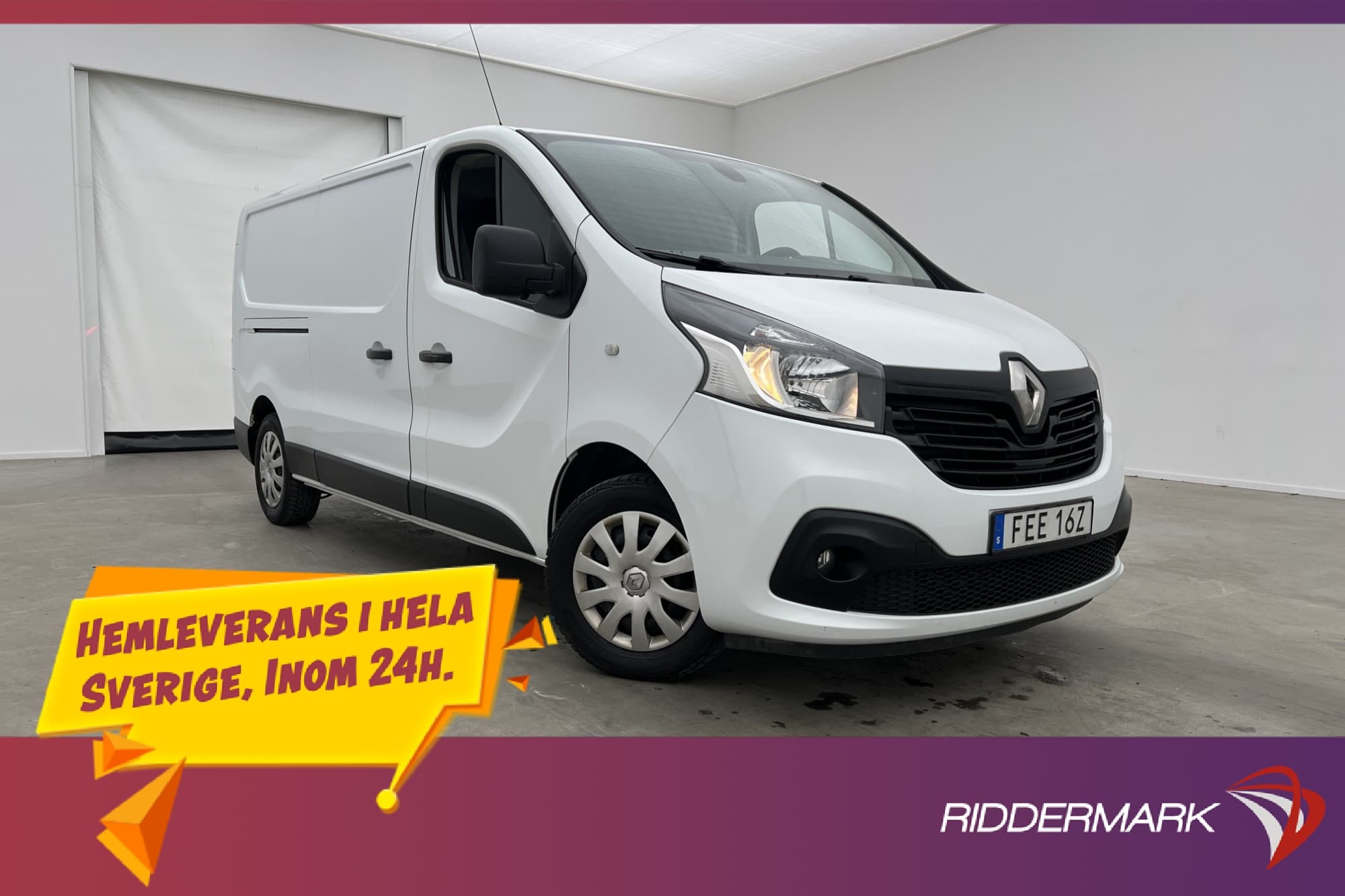 Renault Trafic L2 1.6dCi KYLBIL/Nattkyla