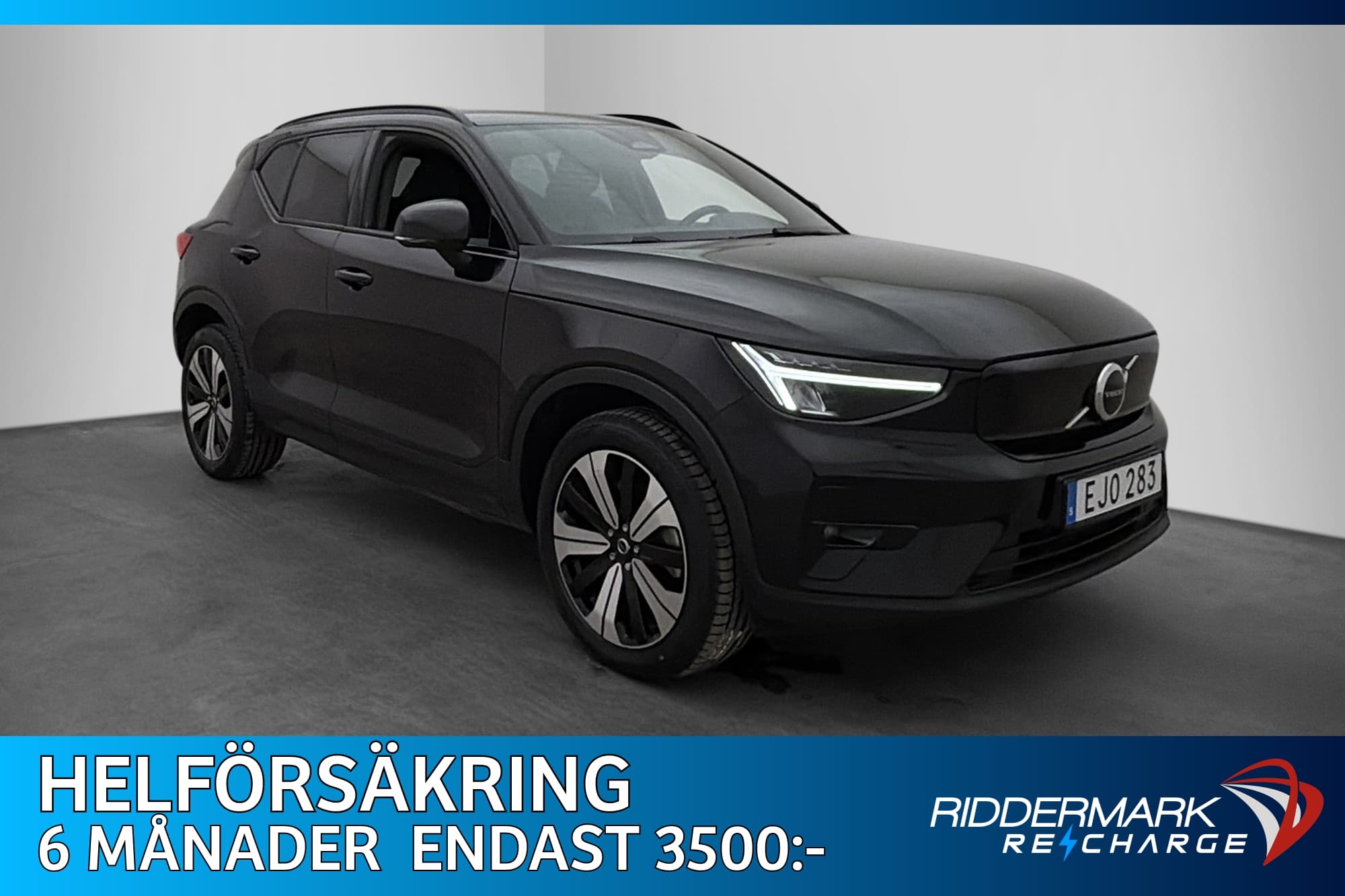 Volvo XC40 Recharge 231hk Plus Värmare Kamera CarPlay MOMS