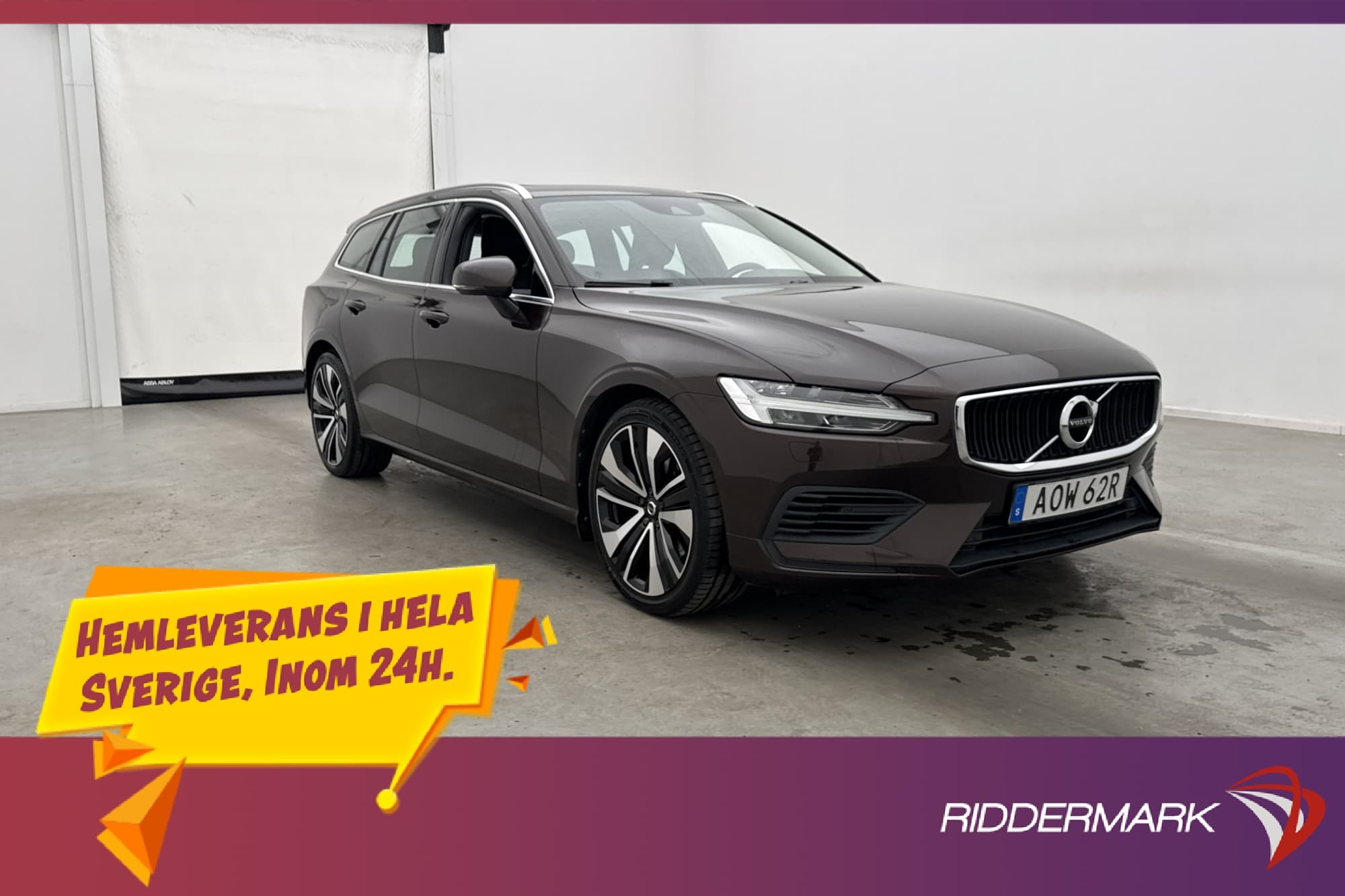 Volvo V60 T6 340hk AWD Momentum Pano Värm VOC Kamera Drag
