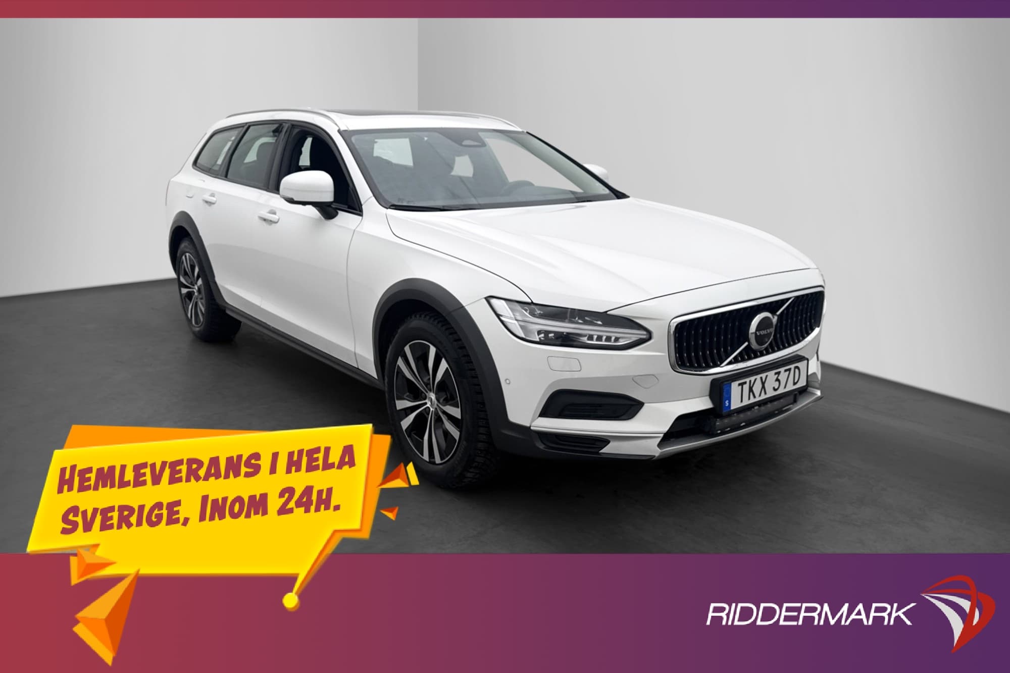 Volvo V90 Cross Country B4 AWD Värmare 360° Pano Google