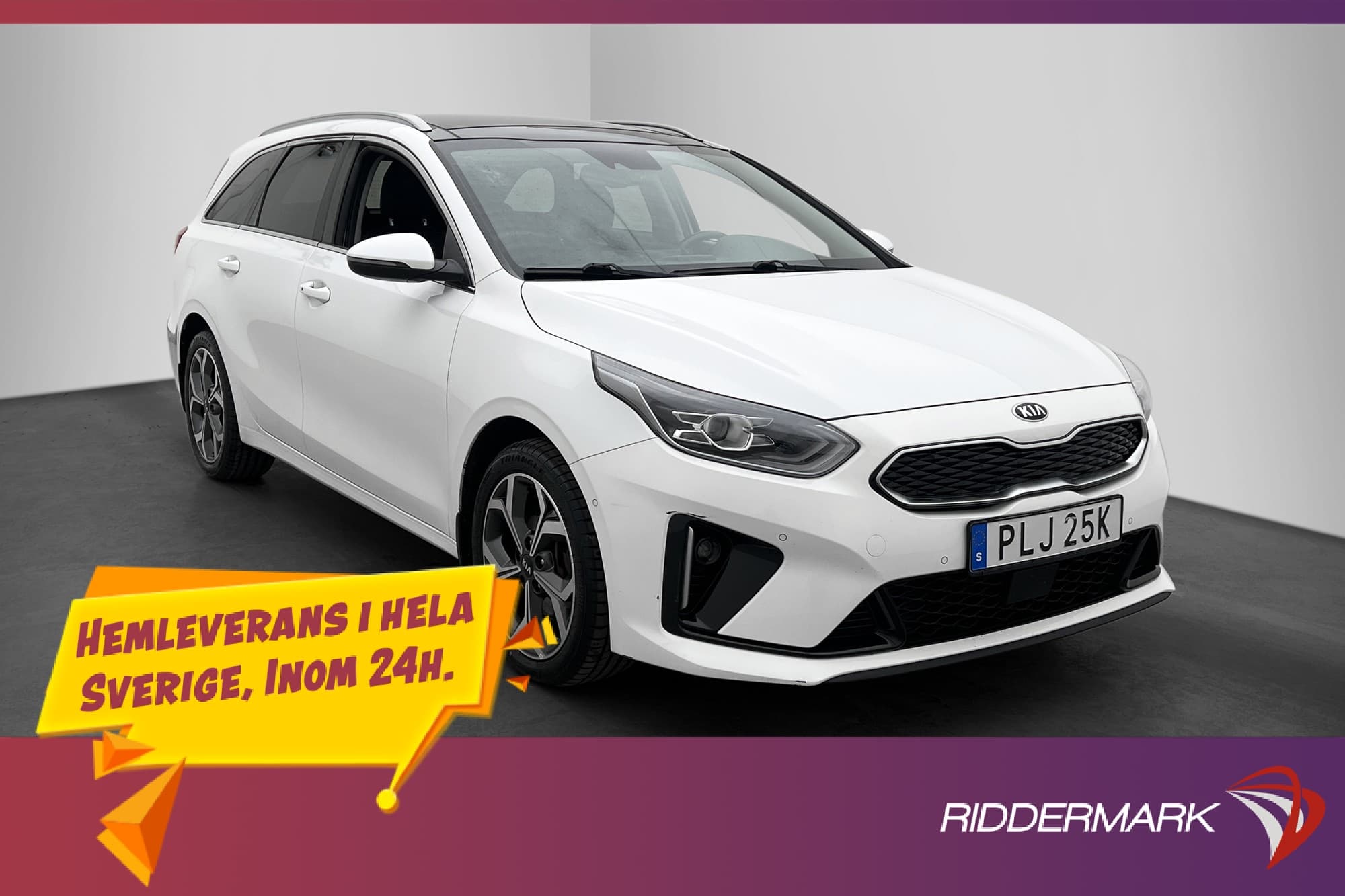 Kia Ceed SW Plug-In 141hk Plus 2 Panorama Kamera Ventilerade