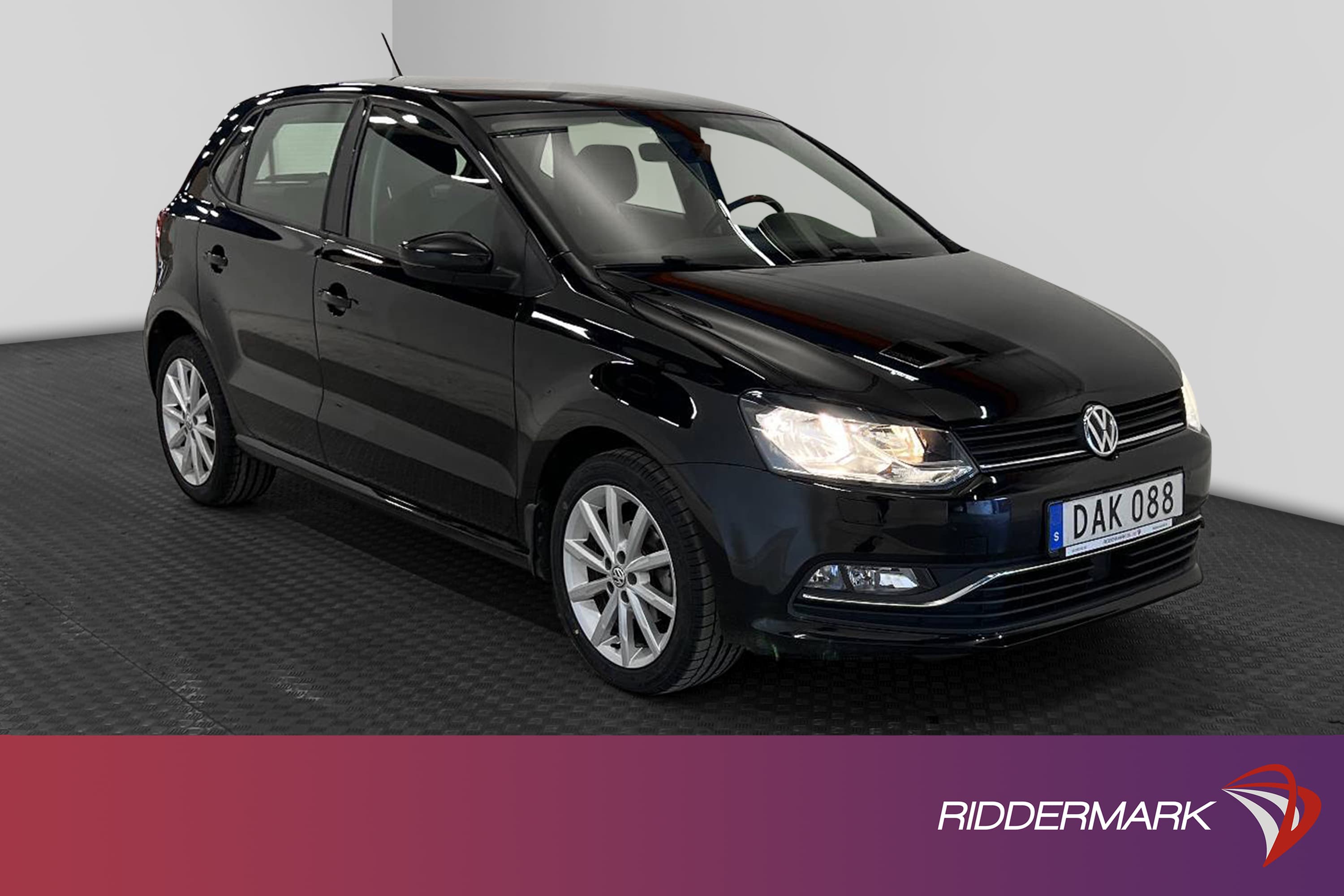 Volkswagen Polo 1.2 TSI 90hk Edition 40 Sensorer 0,47l/mil