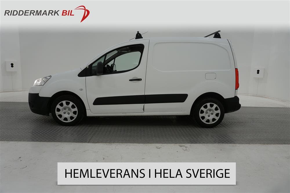Peugeot Partner 1.6 90hk Nyservad Värmare Moms