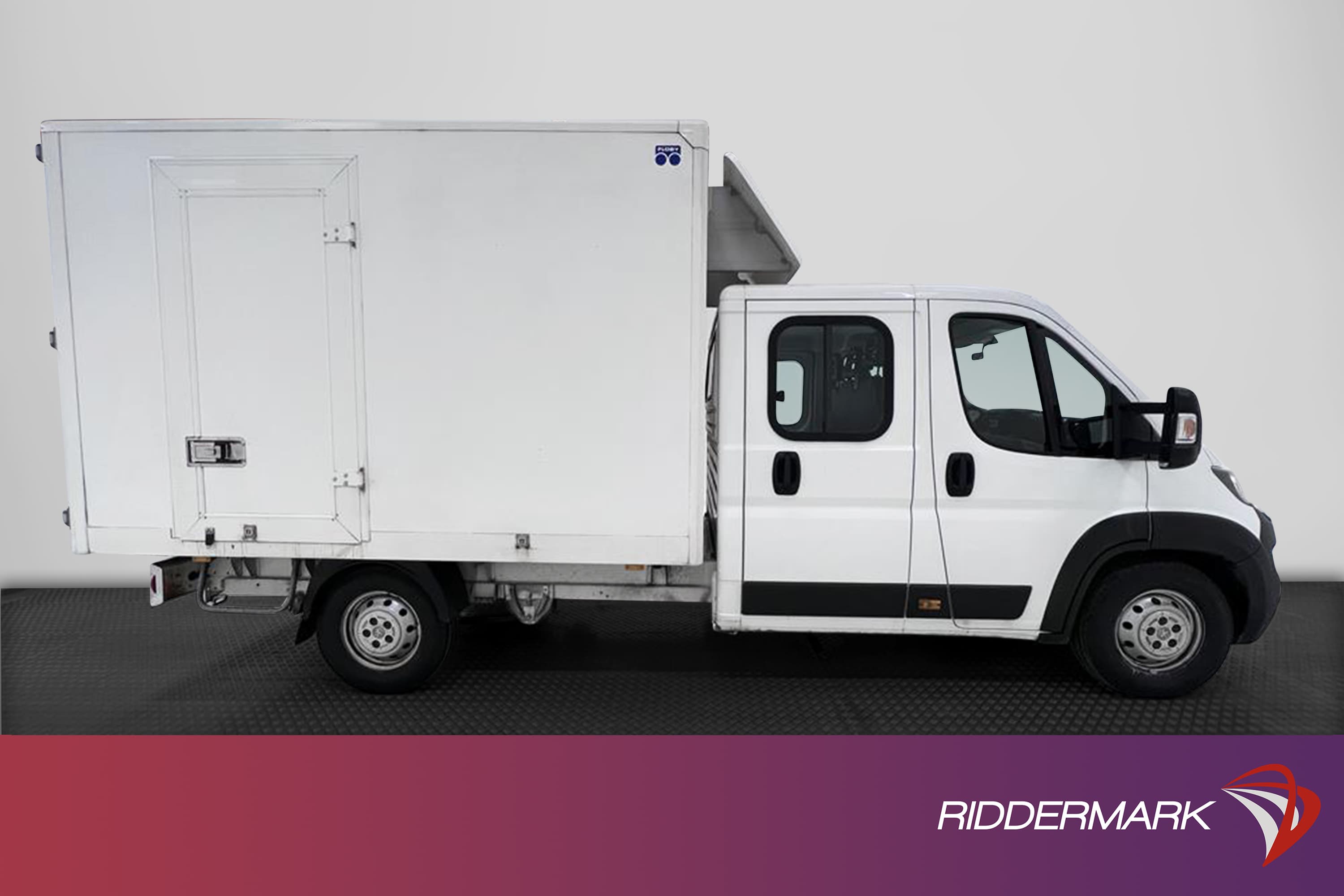 Peugeot Boxer Dubbelhytt 2.0HDi 163hk 7-sits Volymskåp Moms