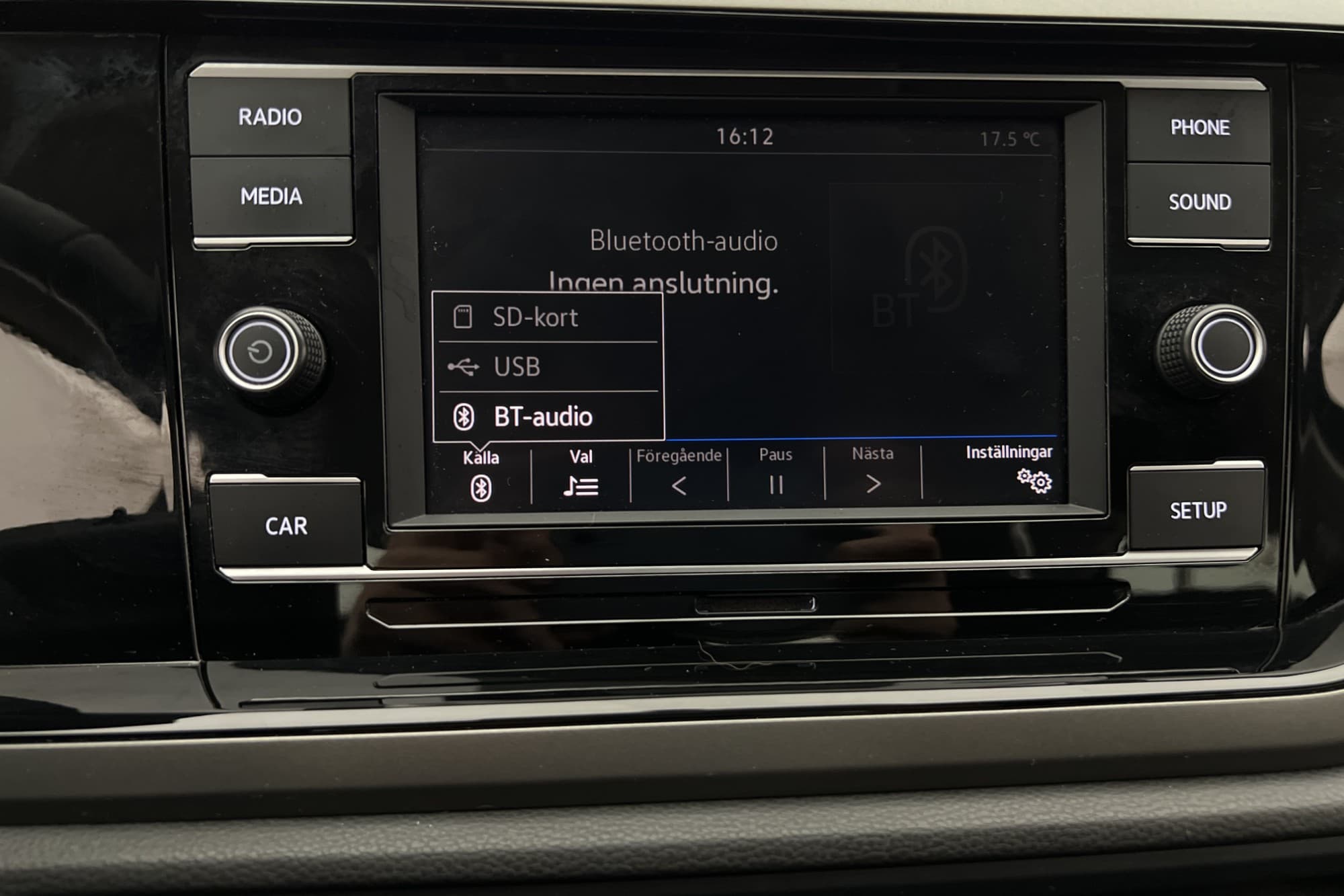 Volkswagen Polo 1.0 TSI BlueMotion 95hk M&K-Värmare Lågskatt