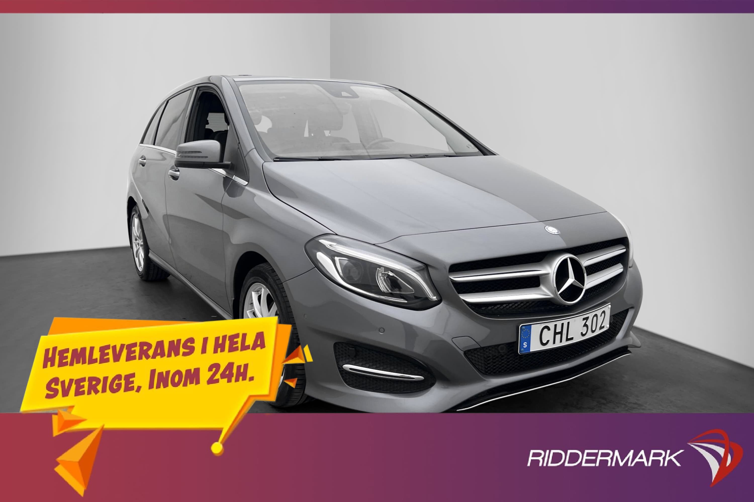 Mercedes-Benz B 200 CDI 4M 136hk Kamera Keyless Dragkrok
