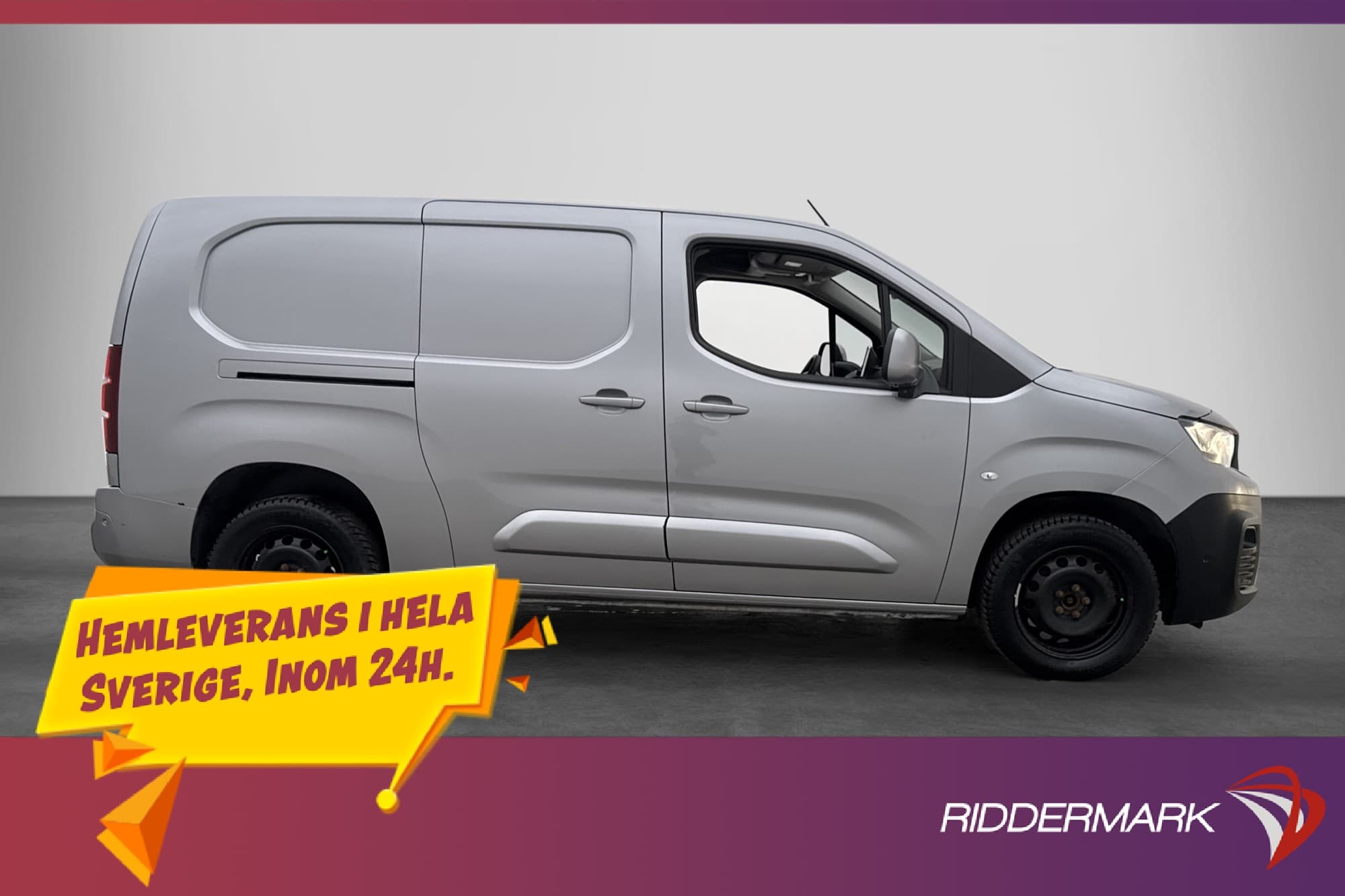 Peugeot Partner L2 1.5HDi Värmare Drag B-Kamera CARPLAY MOMS