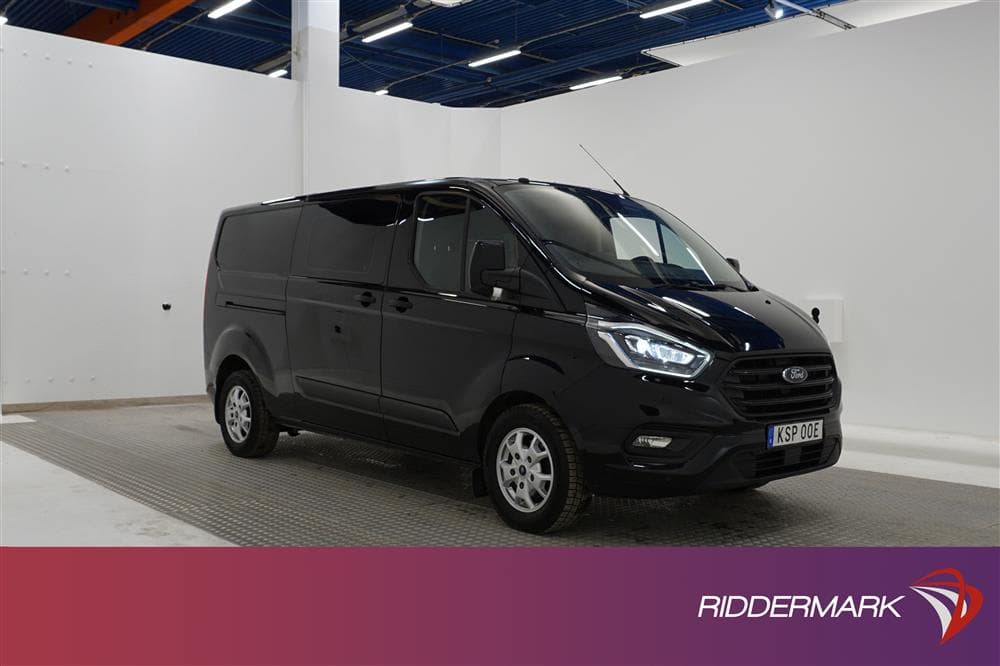 Ford Transit Custom Crew Van 2.0 Automat Drag Värmare Moms 