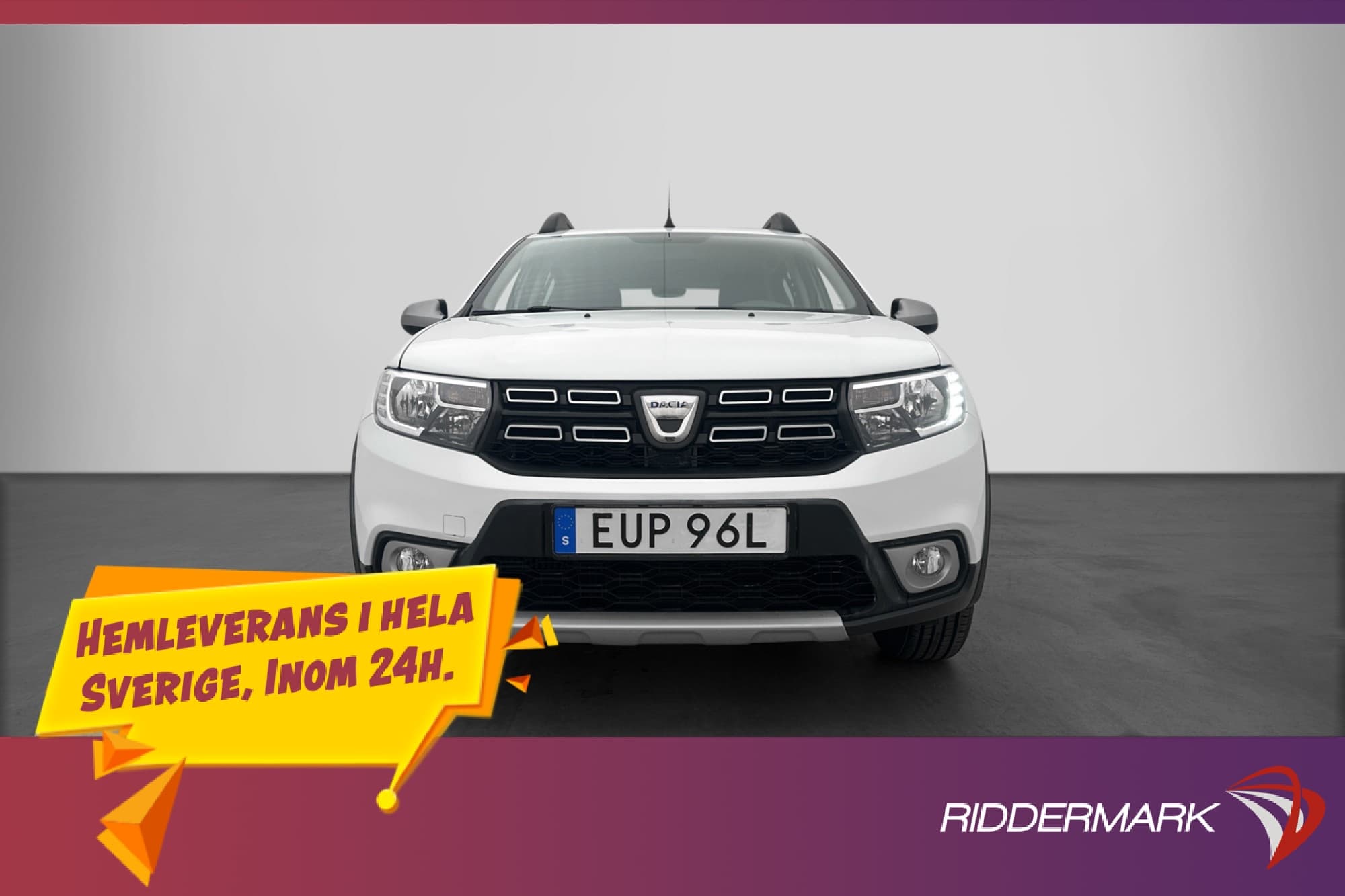 Dacia Sandero Stepway 1.0 TCe 101hk Sensorer Navi Bluetooth