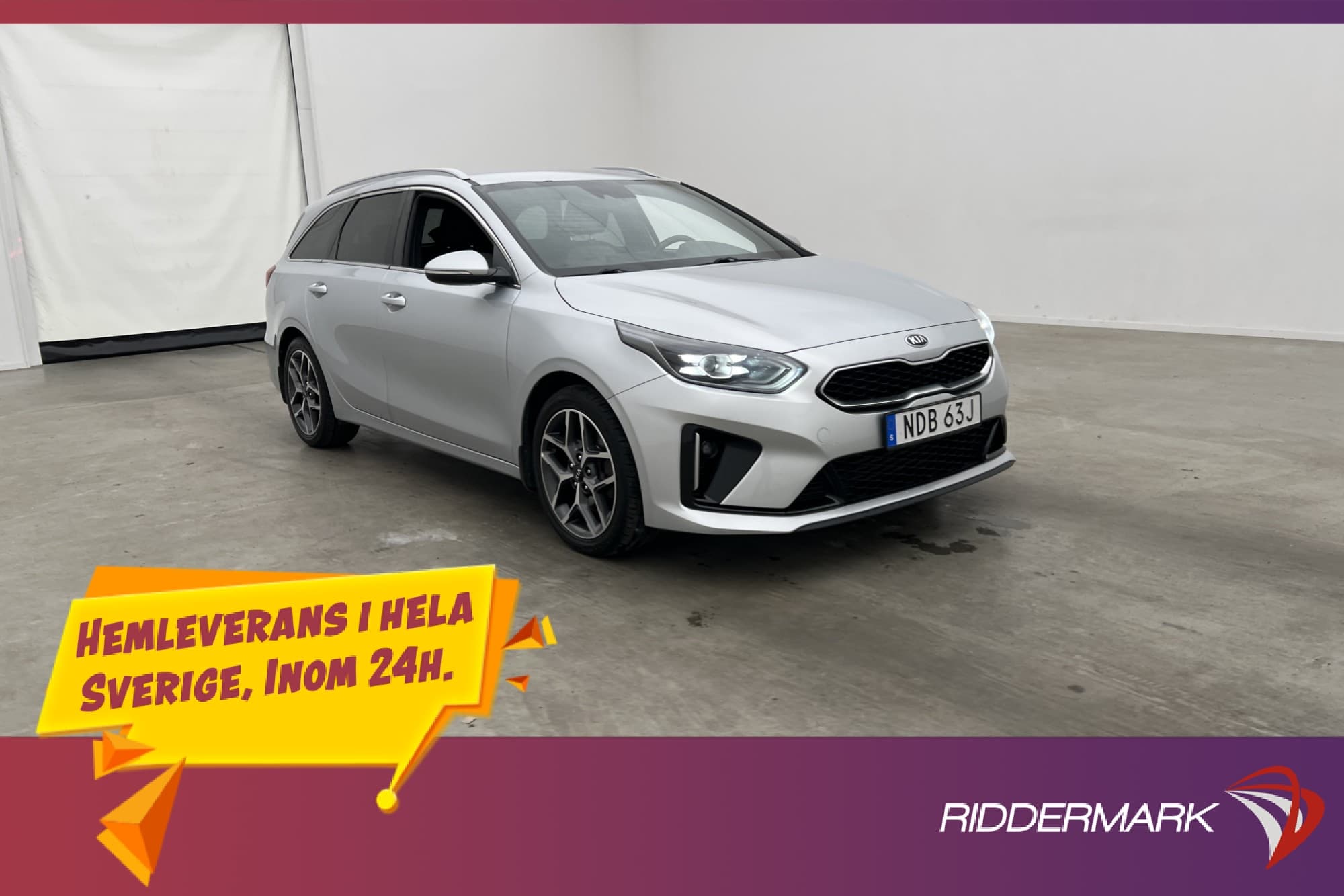 Kia Ceed SW 1.4 T-GDI GT-Line Kamera Drag CarPlay Rattvärme