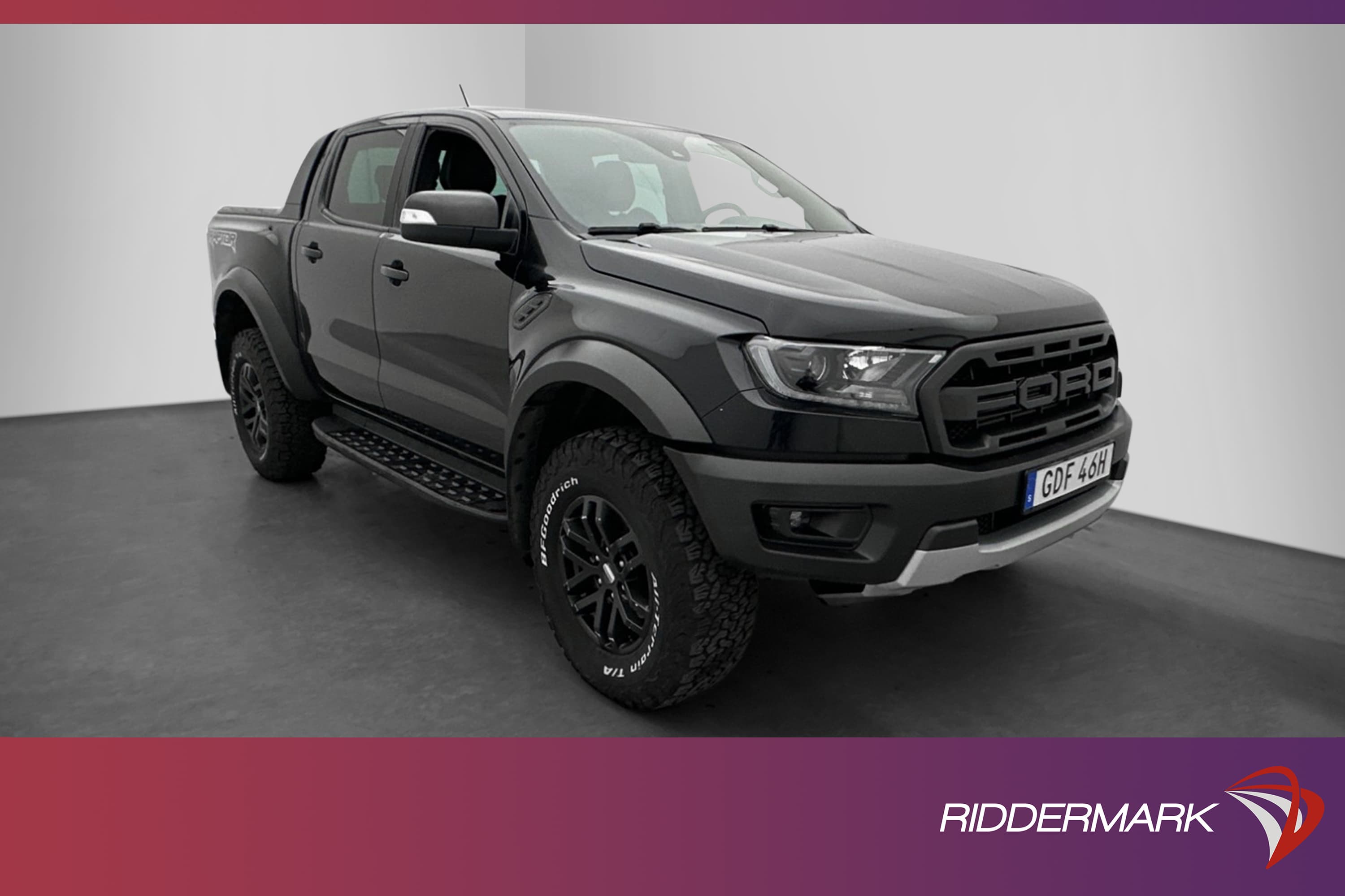 Ford Ranger Raptor 213hk 4x4 Värmare Drag Diff CARPLAY Moms