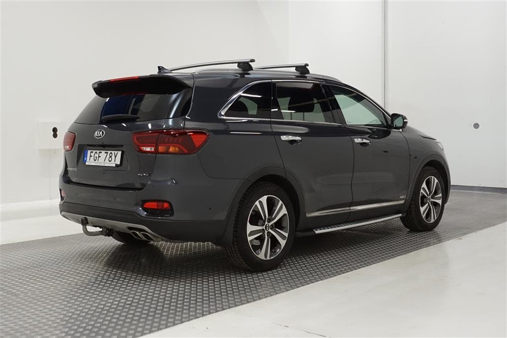 Kia Sorento 2.2 CRDi AWD 200hk GT-line M/K-Värmare Drag Panoexteriör