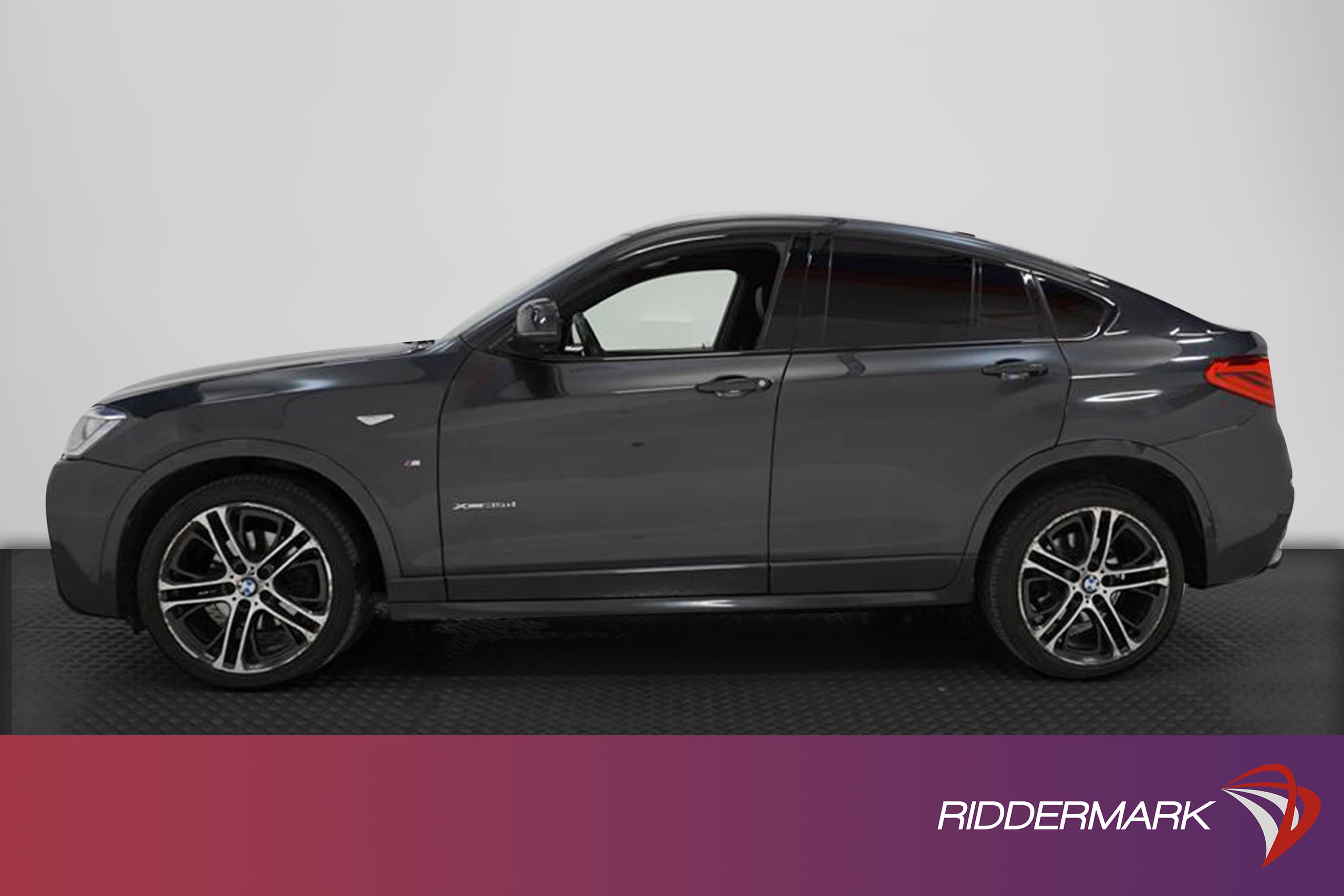 BMW X4 xDrive35d 313hk M-Sport Värmare H/K T-lucka 360° Naviexteriör