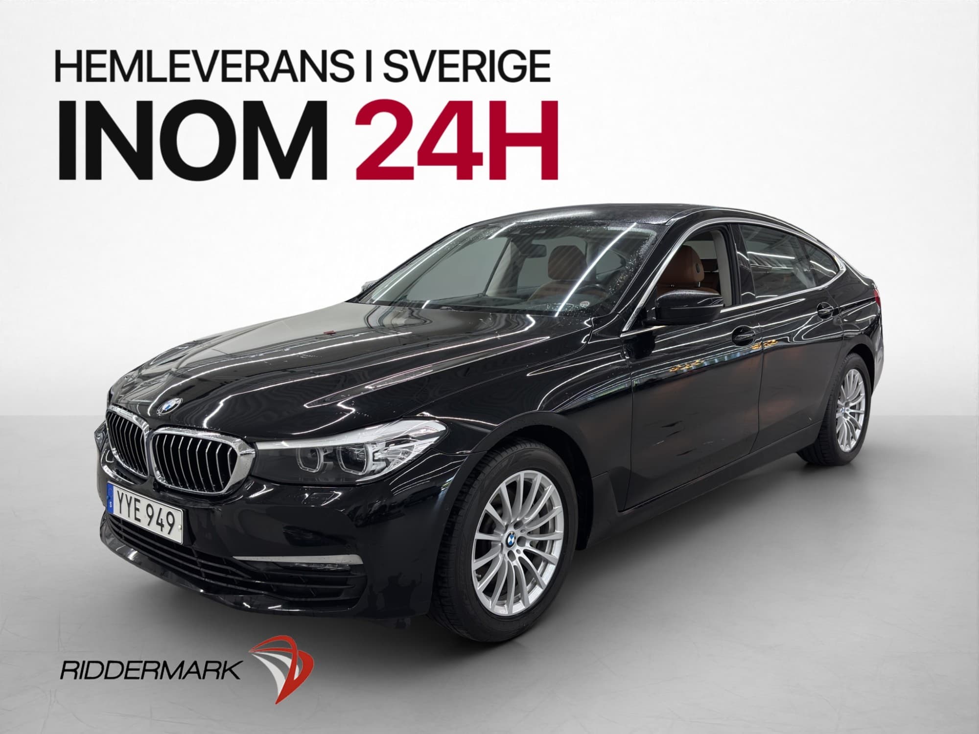 BMW 620 D Gran Turismo 190hk Kamera Dragkrok Läder Keyless