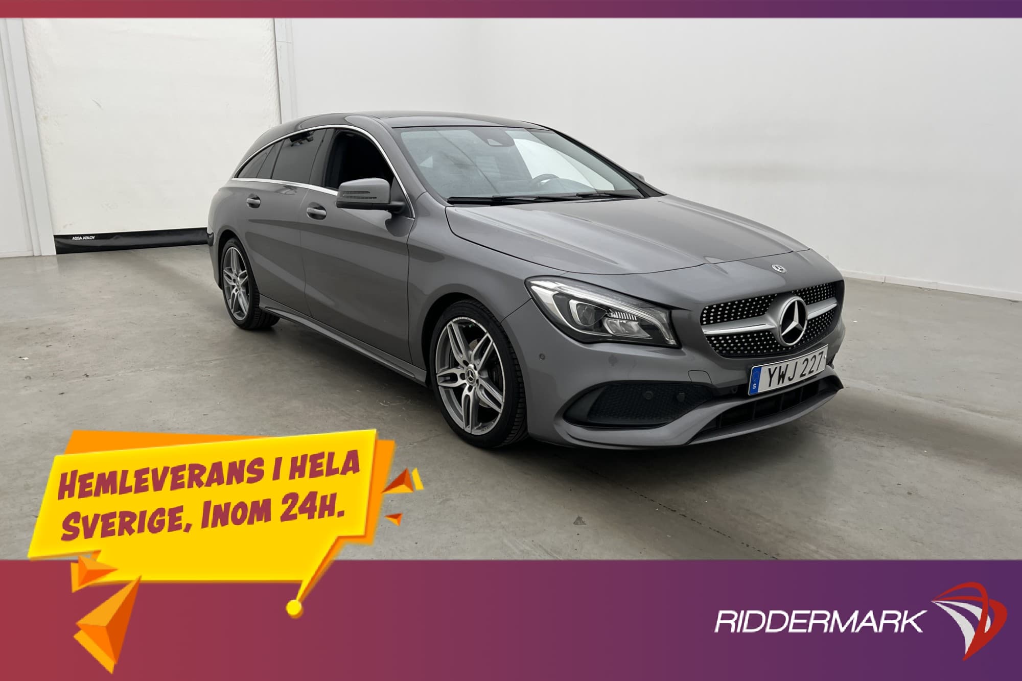 Mercedes-Benz CLA SB 200  AMG M&K-Värmare Pano Drag Kamera