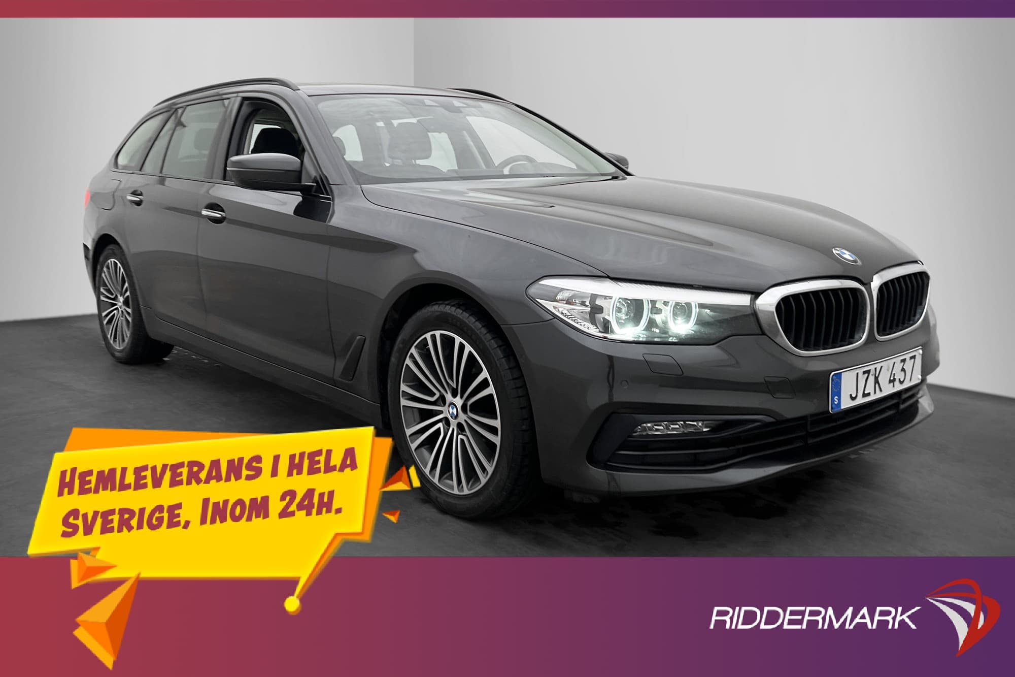 BMW 520d xDrive Touring Pano H/K Navi Kamera Elstolar 190hk 