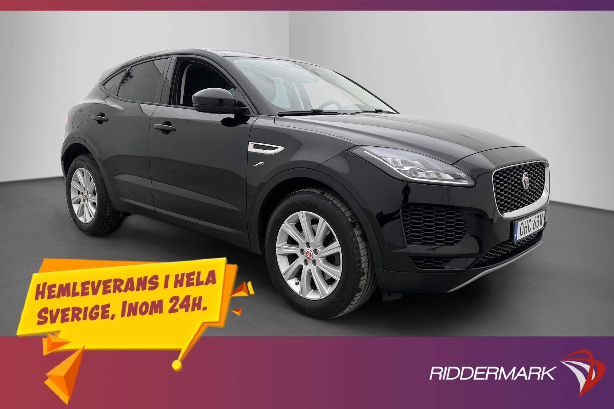 Jaguar E-Pace D150 AWD Kamera Navi Keyless P-sensorer LED