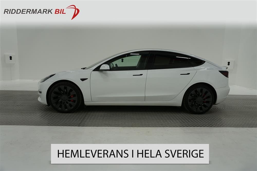 Tesla Model 3 Performance AWD 510hk Svensksåld AP