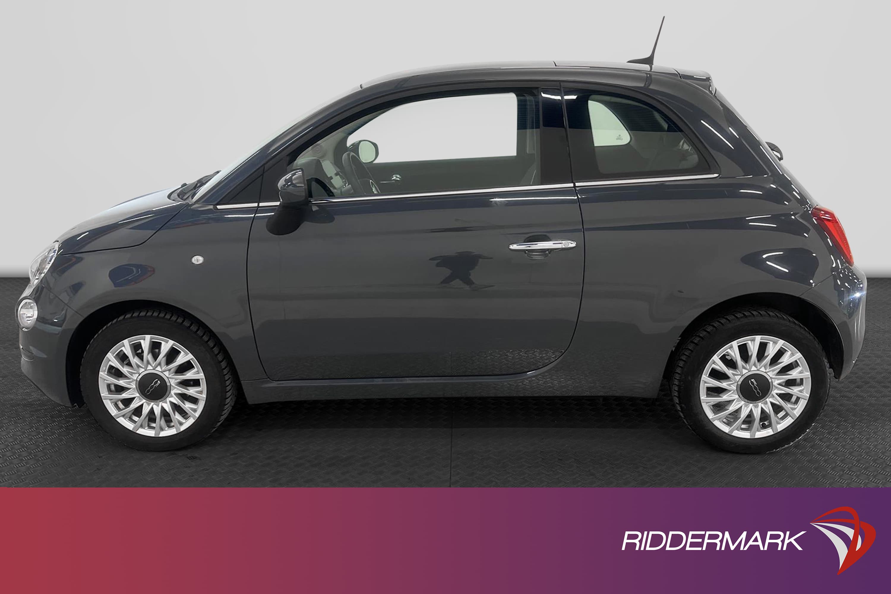 Fiat 500 1.2 69hk Panoramaglastak PDC 738kr Skatt Ny Kamrem