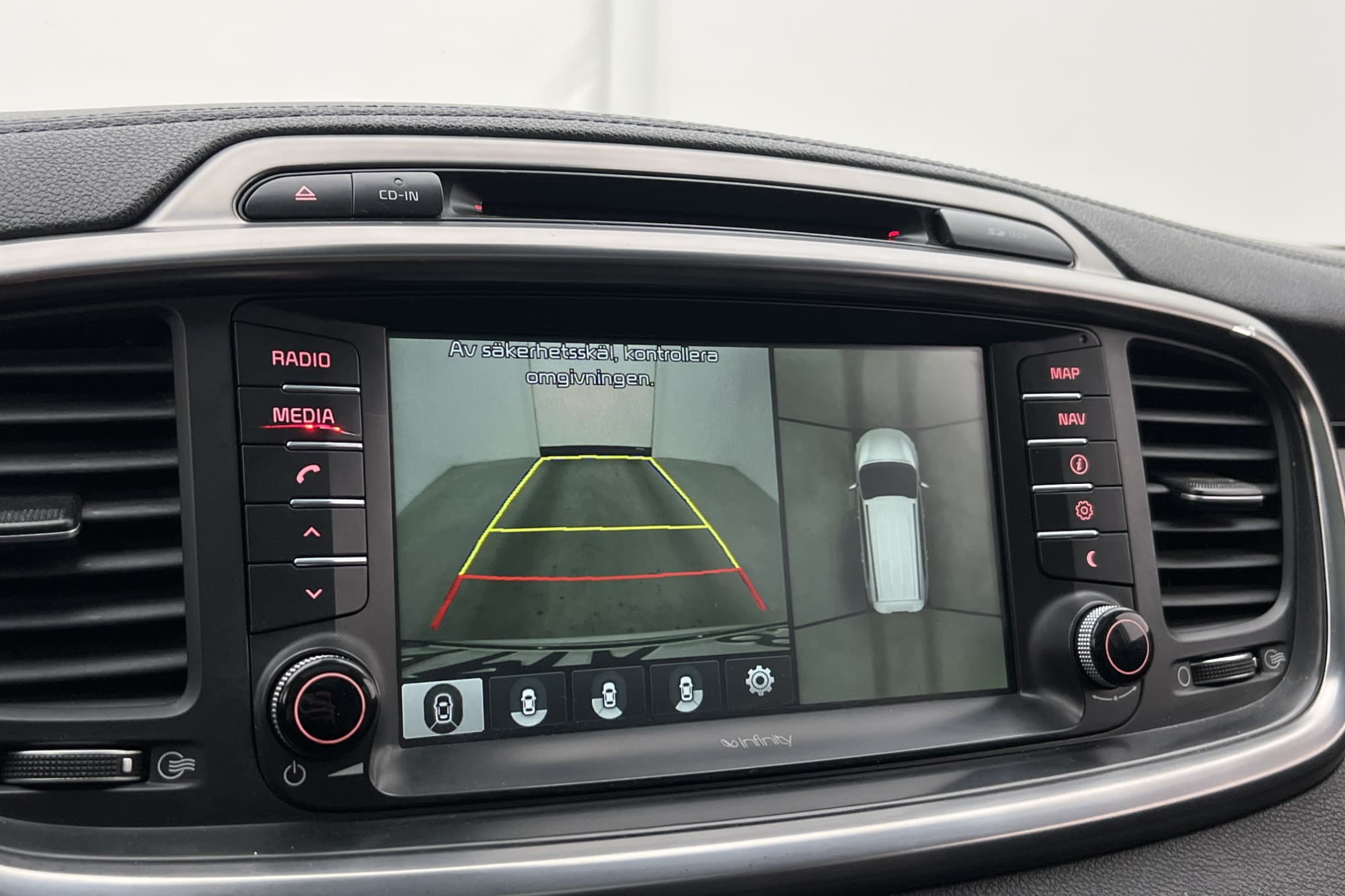 Kia Sorento CRDi AWD 200hk 7-Sit Pano Infinity 360° Skinn