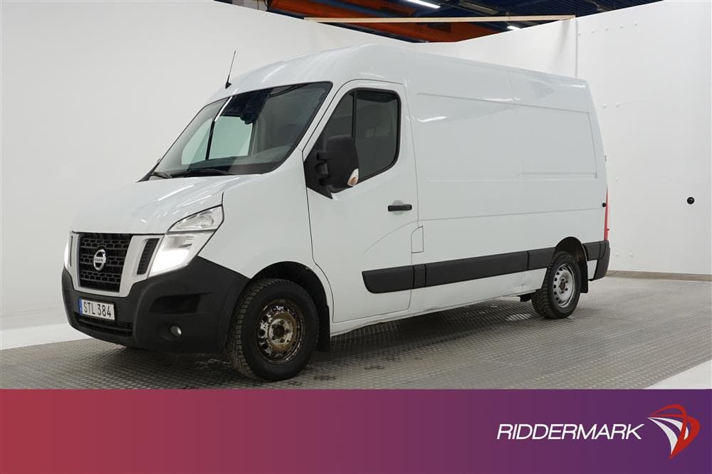 Nissan NV400 2.3 145hk Eu6 L2H2 V-Inredd Värmare Moms 