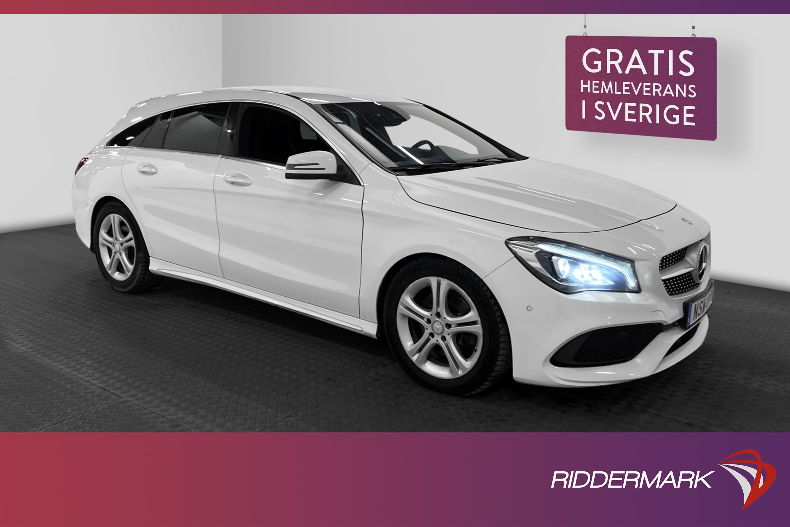 Mercedes-Benz CLA 220 d 4Matic 177hk AMG Kamera Värm Drag