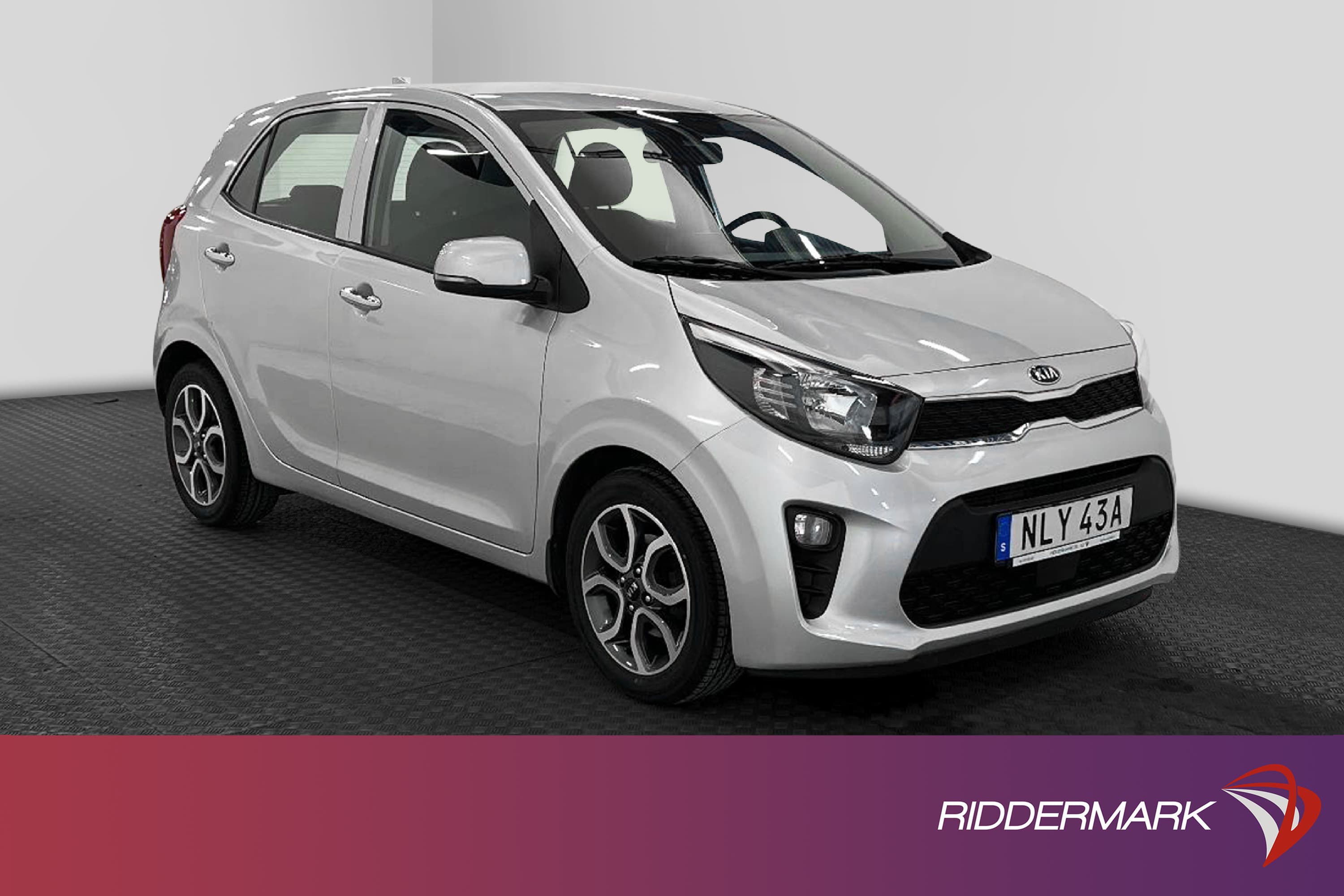 Kia Picanto 1.0 MPI 67hk GLS Rattvärme Kamera Välservad MOMS