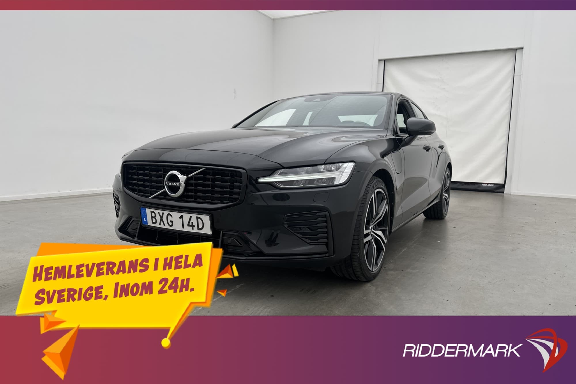 Volvo S60 Recharge T8 AWD R-Design VOC H/K Värmare Drag MOMS