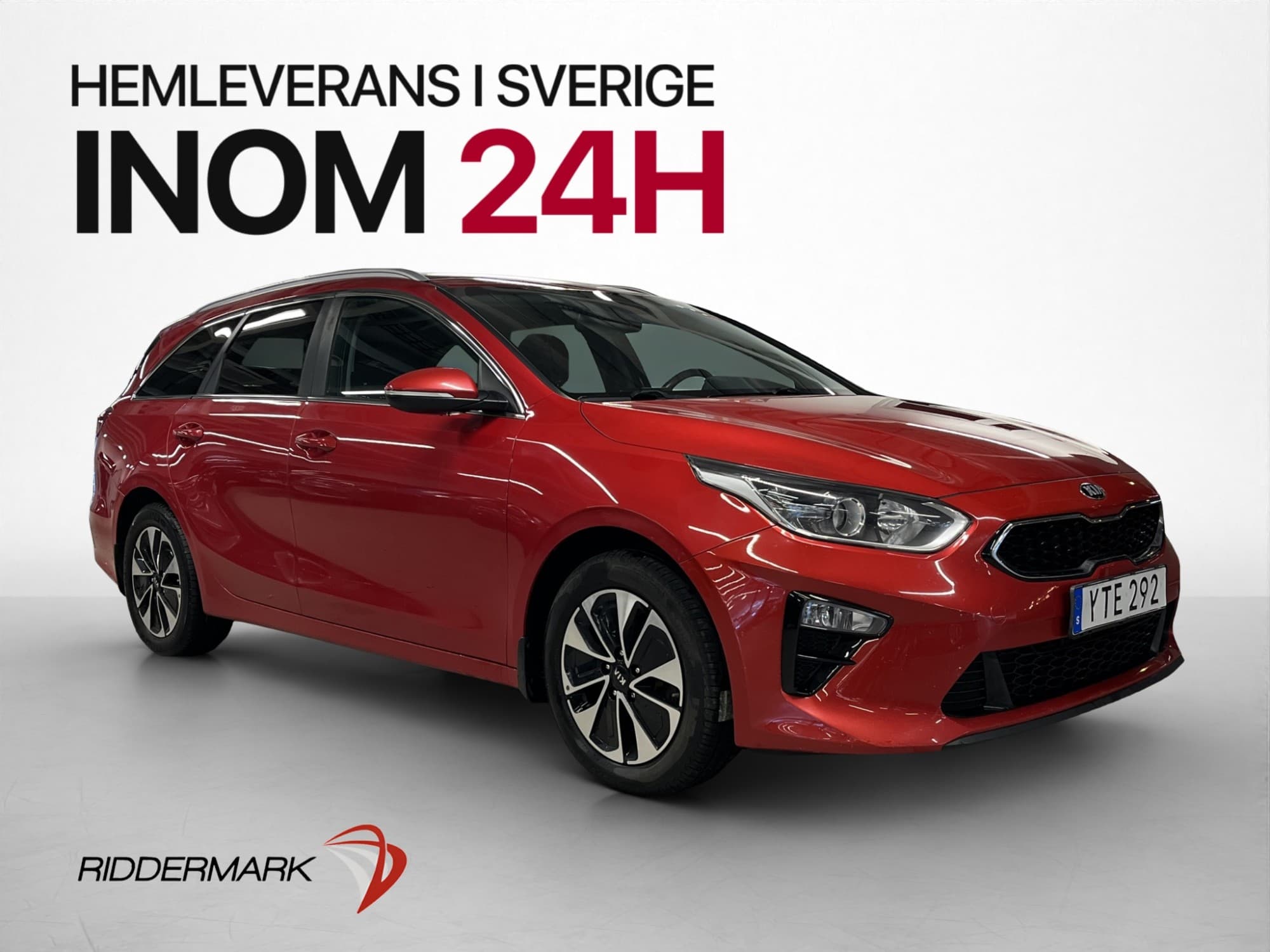 Kia Ceed SW 1.4 T-GDI 140hk Kamera Rattvärme CarPlay