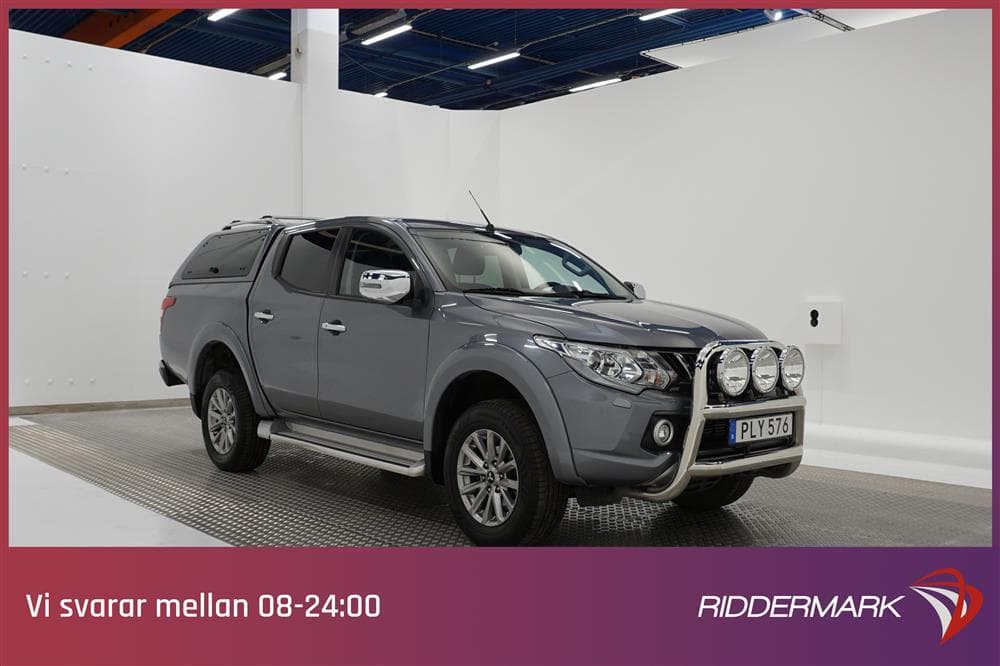 Mitsubishi L200 2.4 D Aut Eu6 181hk Värmare Drag Moms