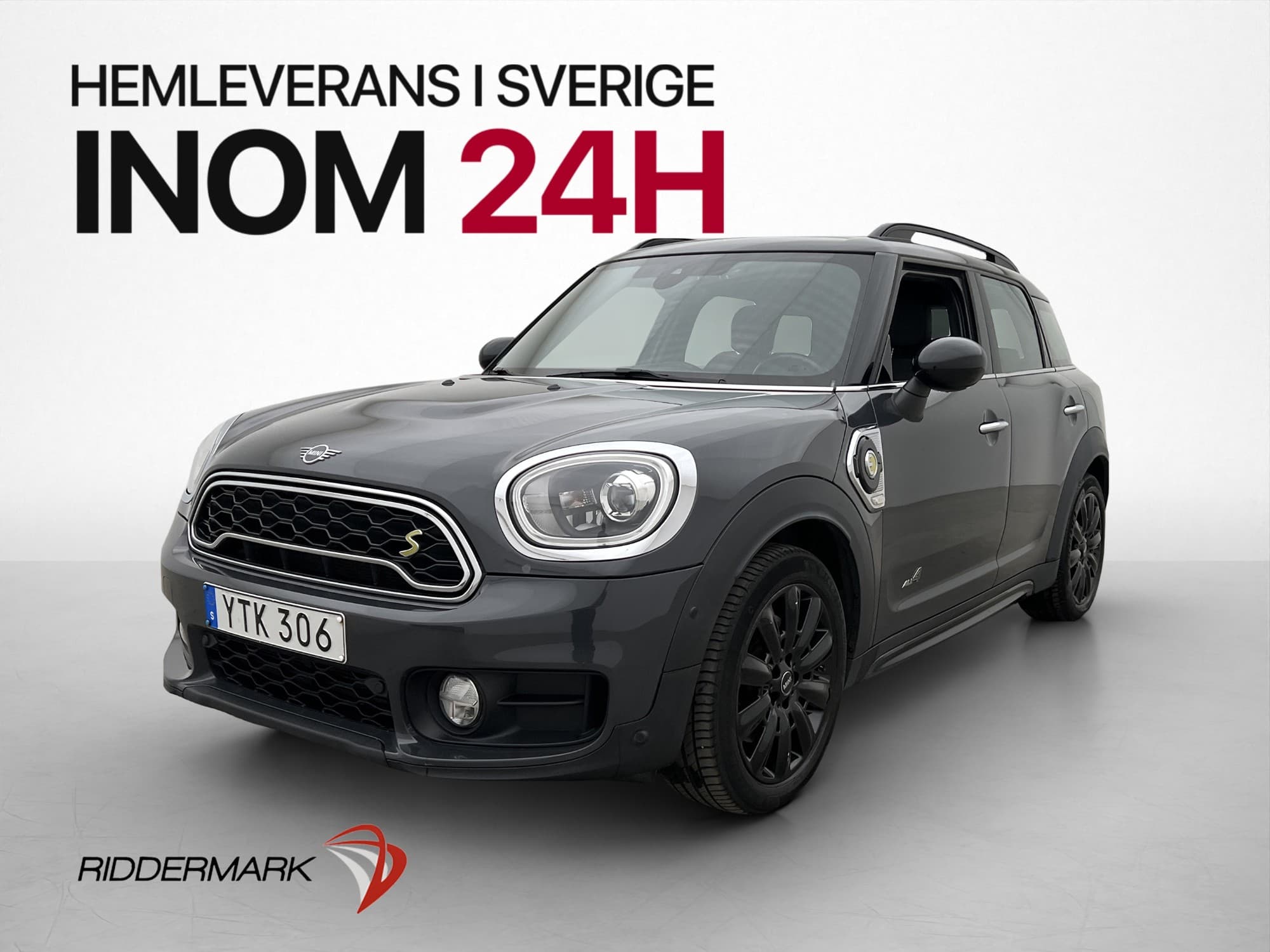 MINI Countryman Cooper SE ALL4 224hk Salt II Halvskinn Navi