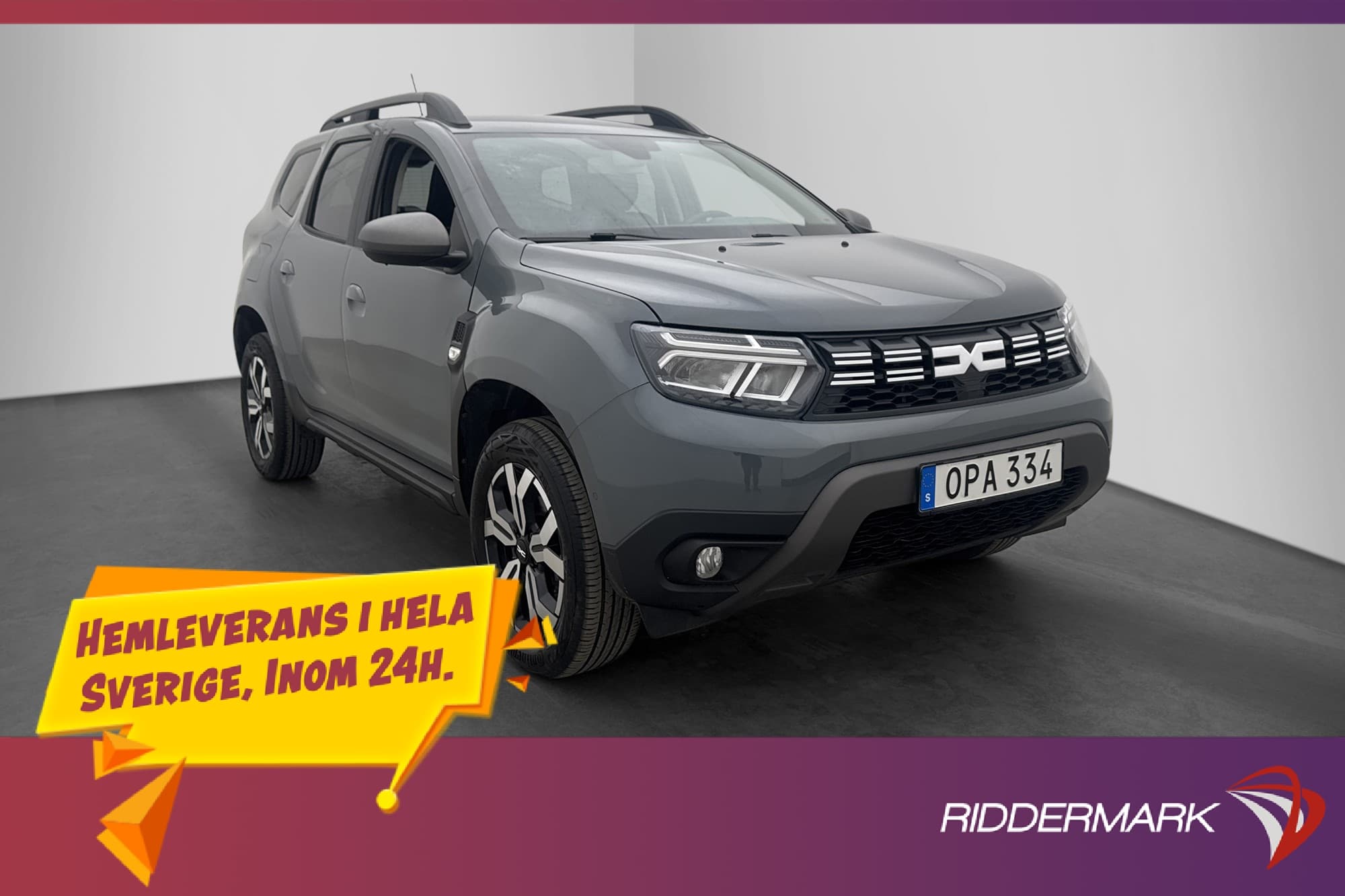Dacia Duster 1.3 TCe Keyless Kamera Navi Drag Sensorer