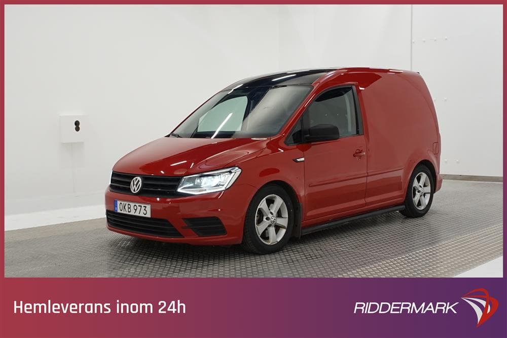 Volkswagen Caddy R 2.0TDI Automat 150hk Drag Värmare Moms 
