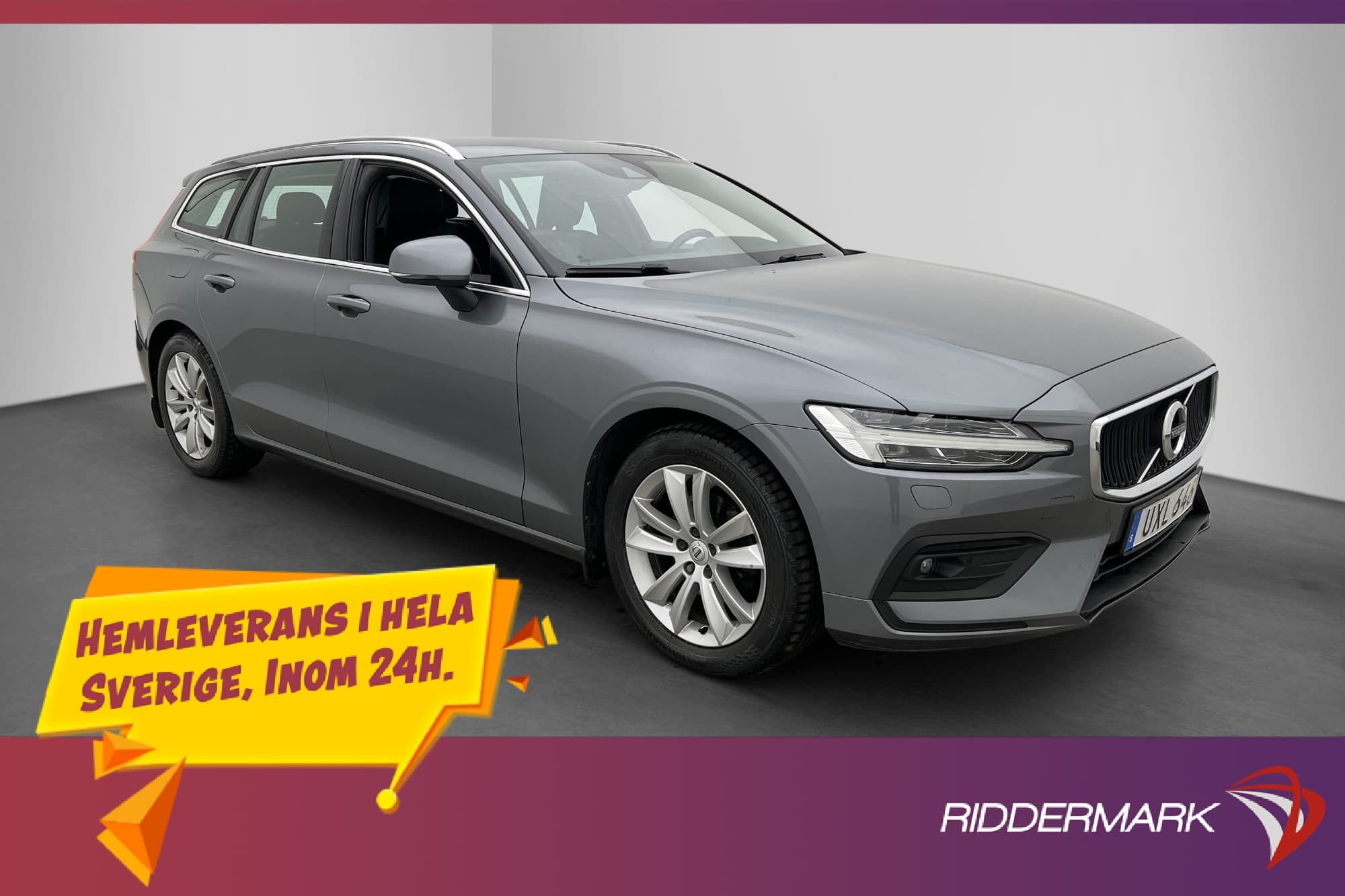 Volvo V60 D4 AWD Advanced Drag Navi VoC D-värm Rattvärm 190h