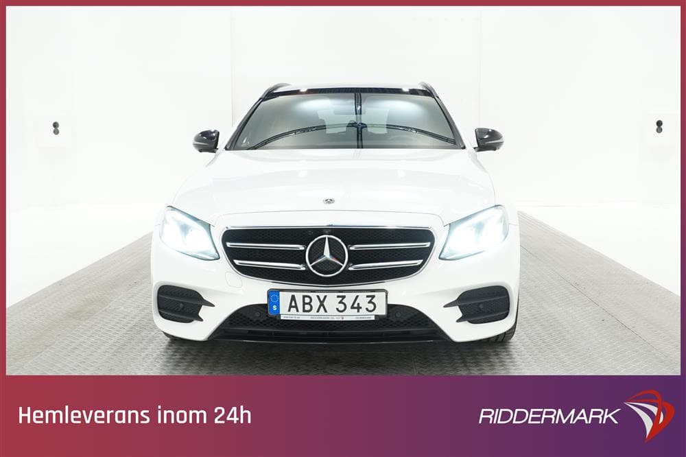 Mercedes-Benz E 220d 4M 194hk AMG Pano Wide. Värmare 360°