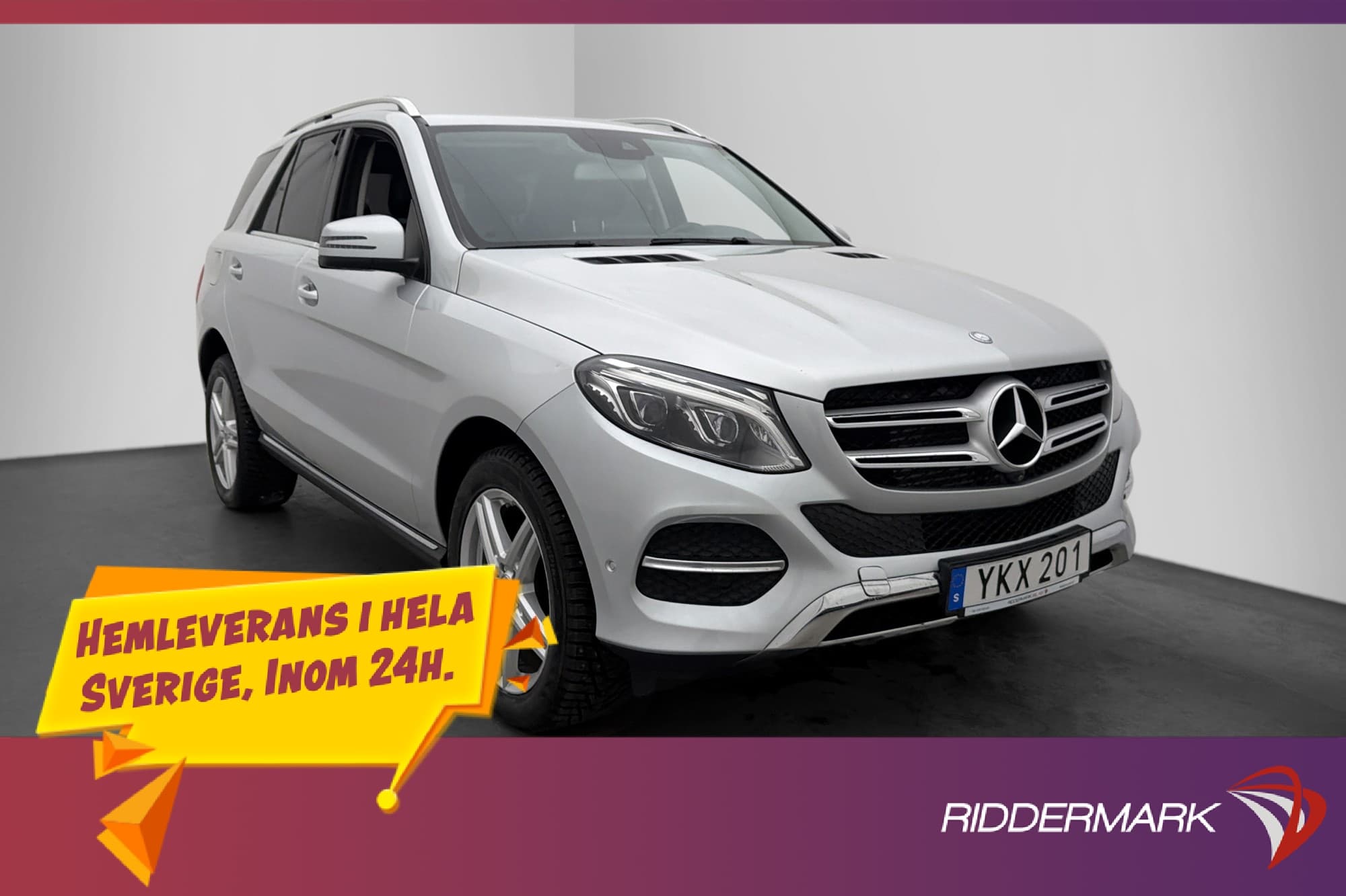 Mercedes-Benz GLE d 258hk 4M 360° Värmare H/K Navi Drag