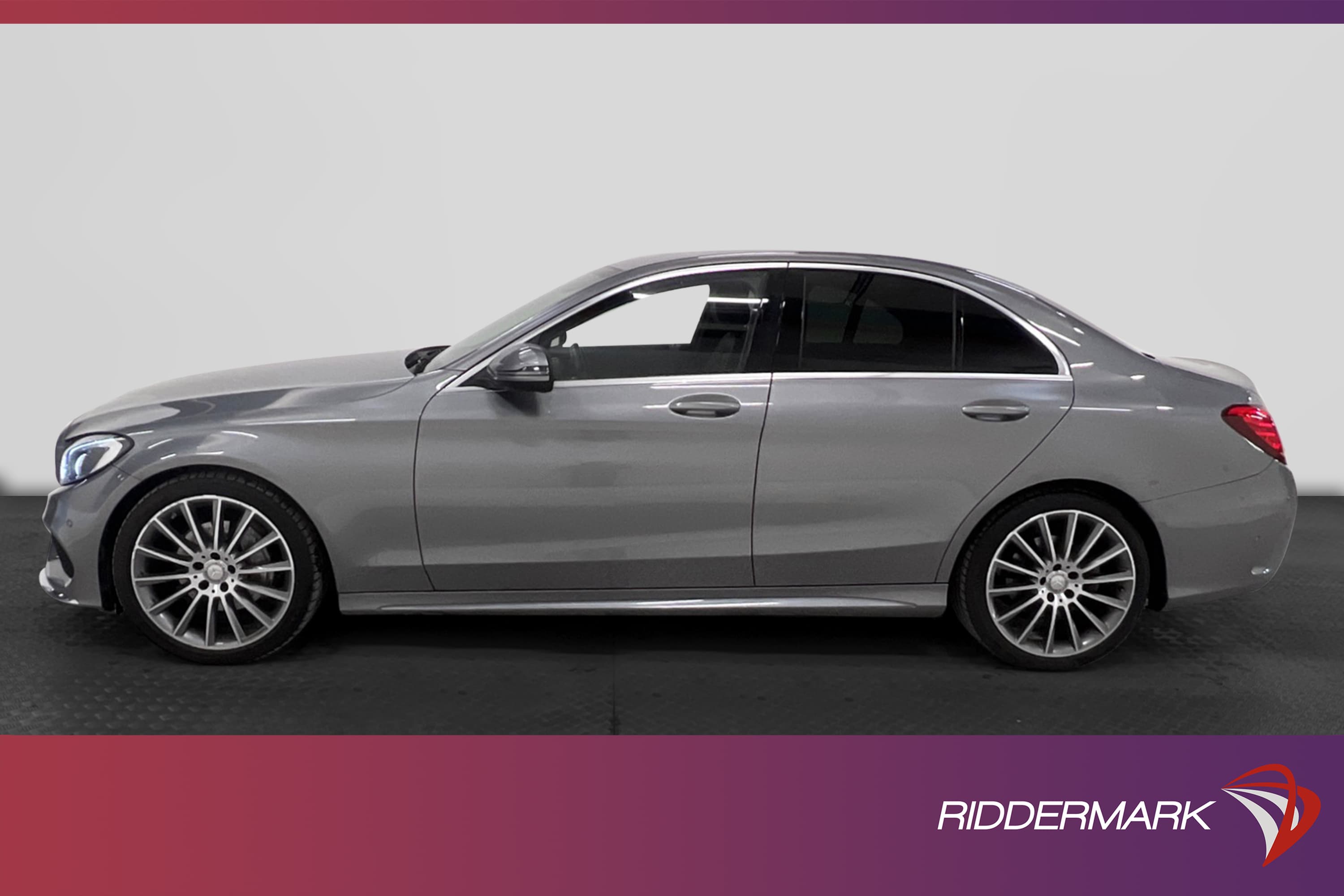 Mercedes-Benz C 220d 170hk AMG Skinn Burmester D-värm Navi