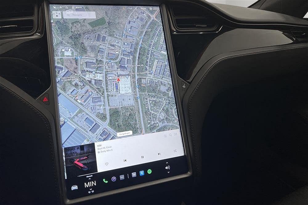 Tesla Model S 75D AWD Luftfjädring Navi B-Kamerainteriör
