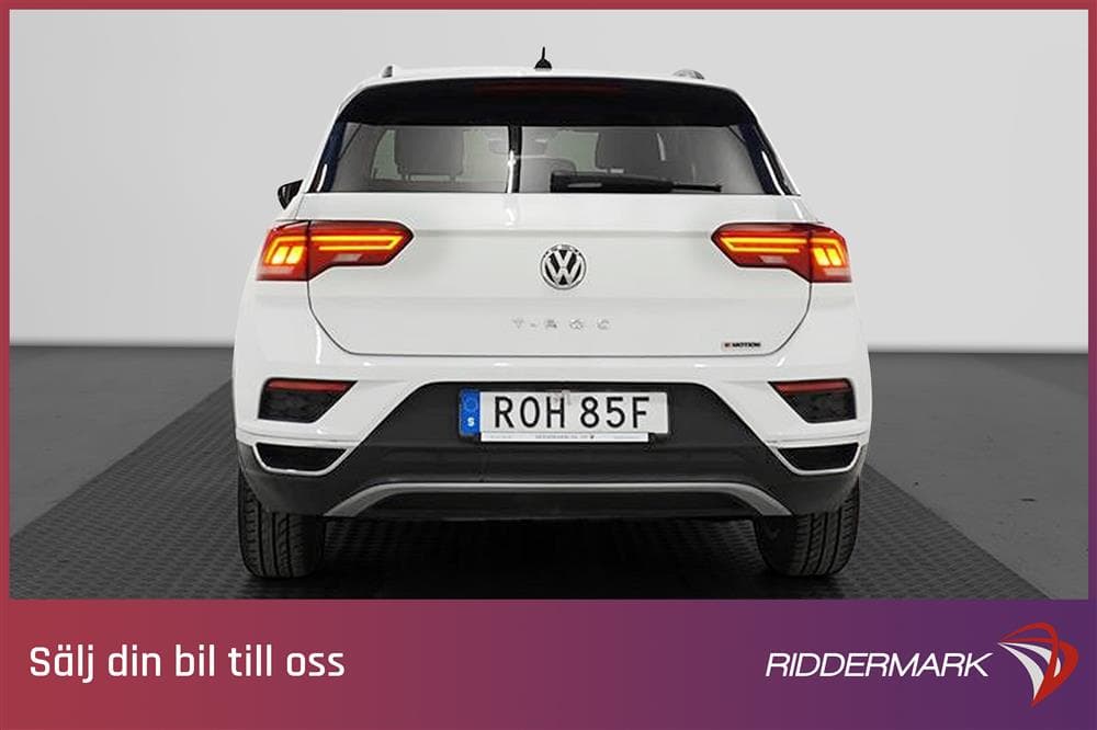 Volkswagen T-Roc 2.0 TSI 4M 190hk Värmare B-kamera 1-Brukareexteriör