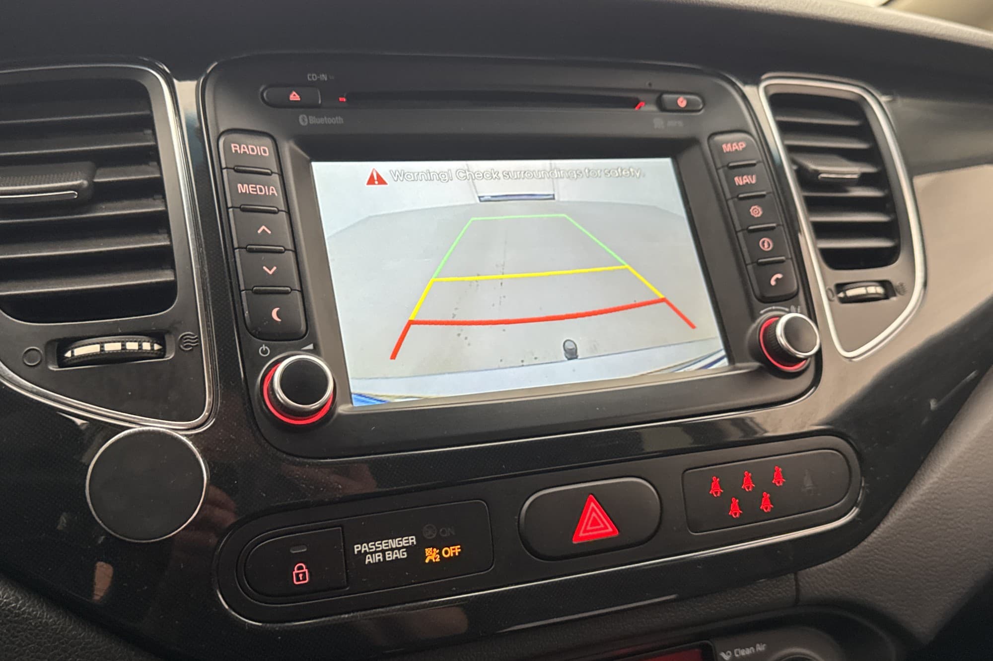 Kia Carens CRDi 136hk 7-Sits Kamera Navi Rattvärme Dragkrok