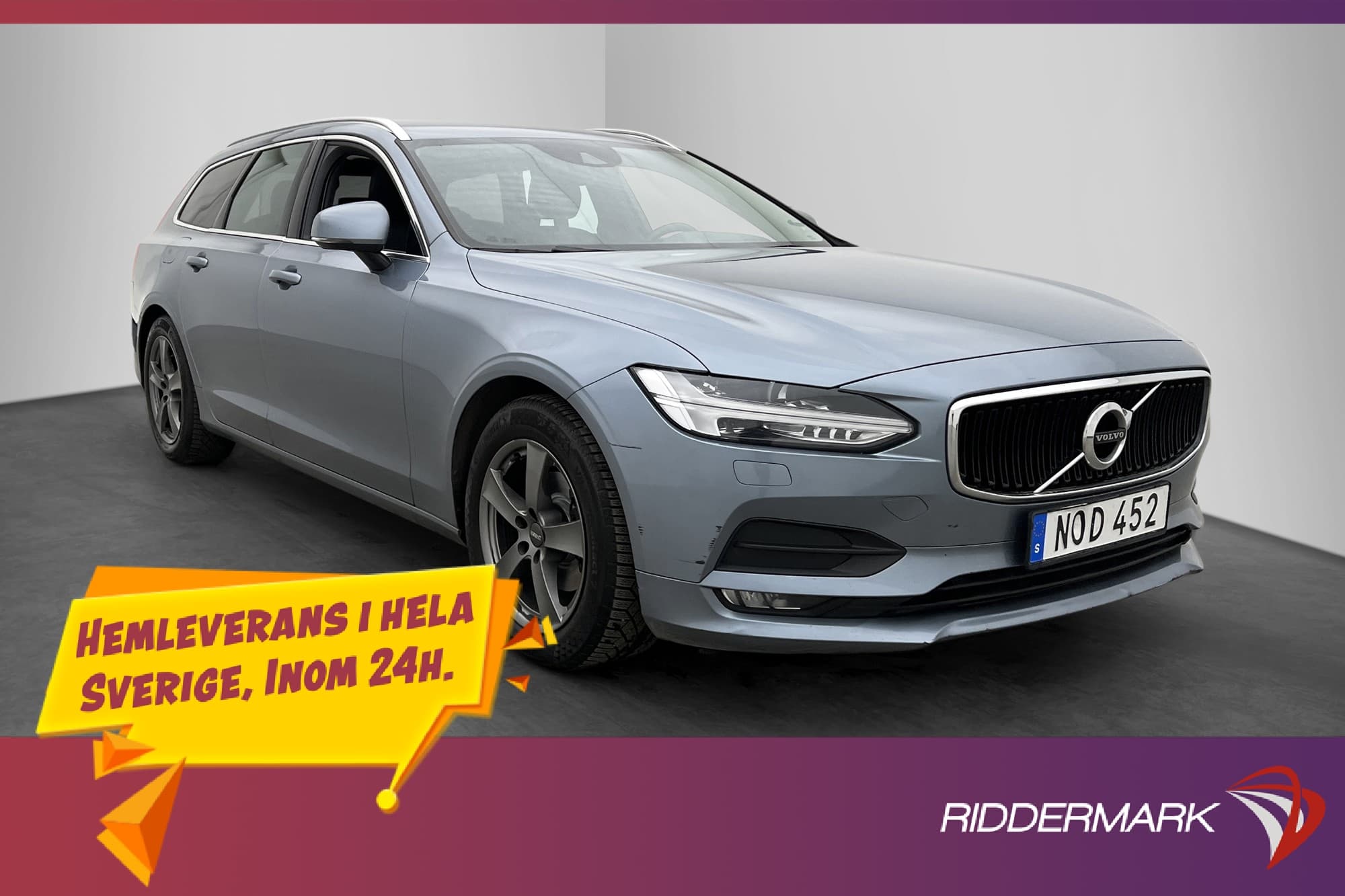 Volvo V90 D4 Geartronic 190hk Advanced P-Värmare Kamera Drag